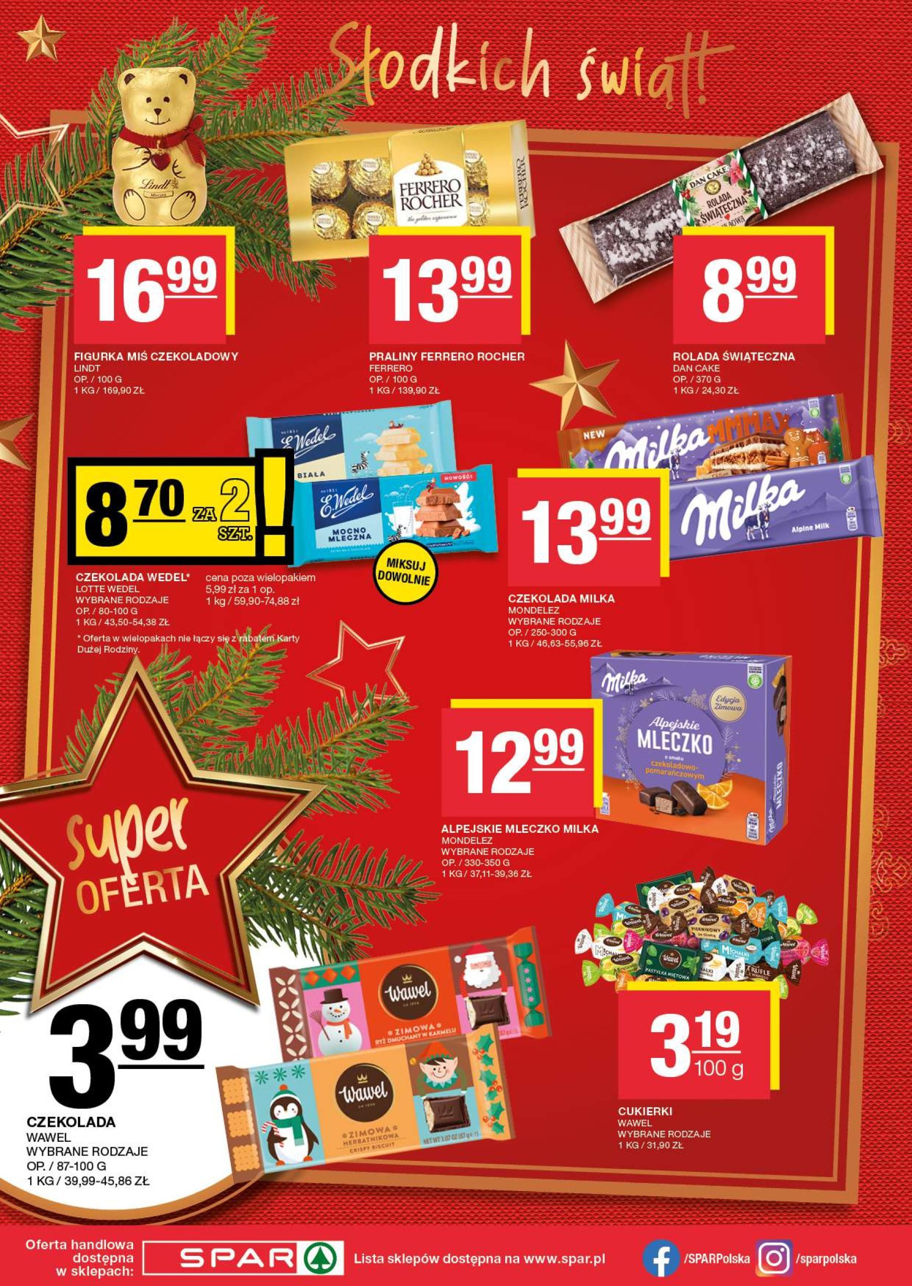 spar - SPAR gazetka ważna od 09.12. - 24.12. - page: 12