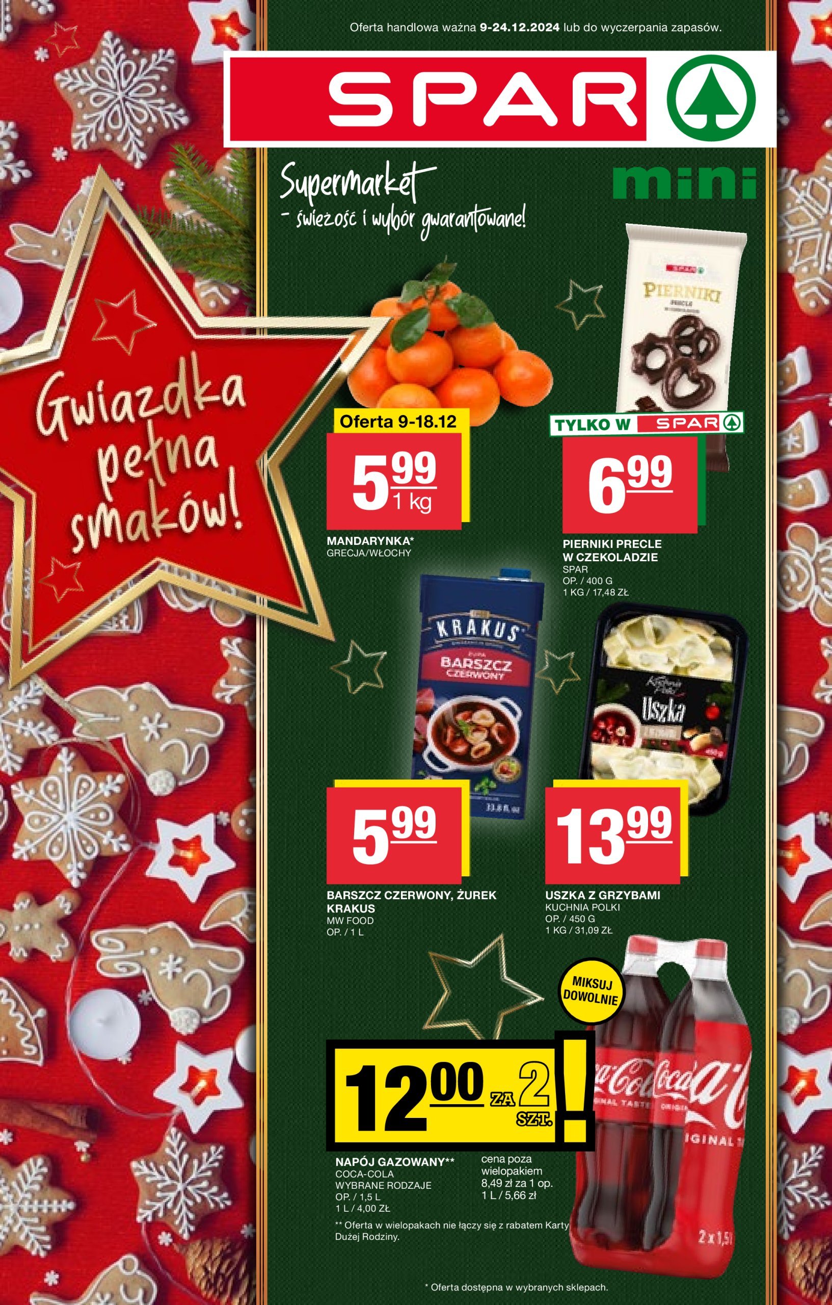 spar - SPAR - Mini gazetka ważna od 09.12. - 24.12.