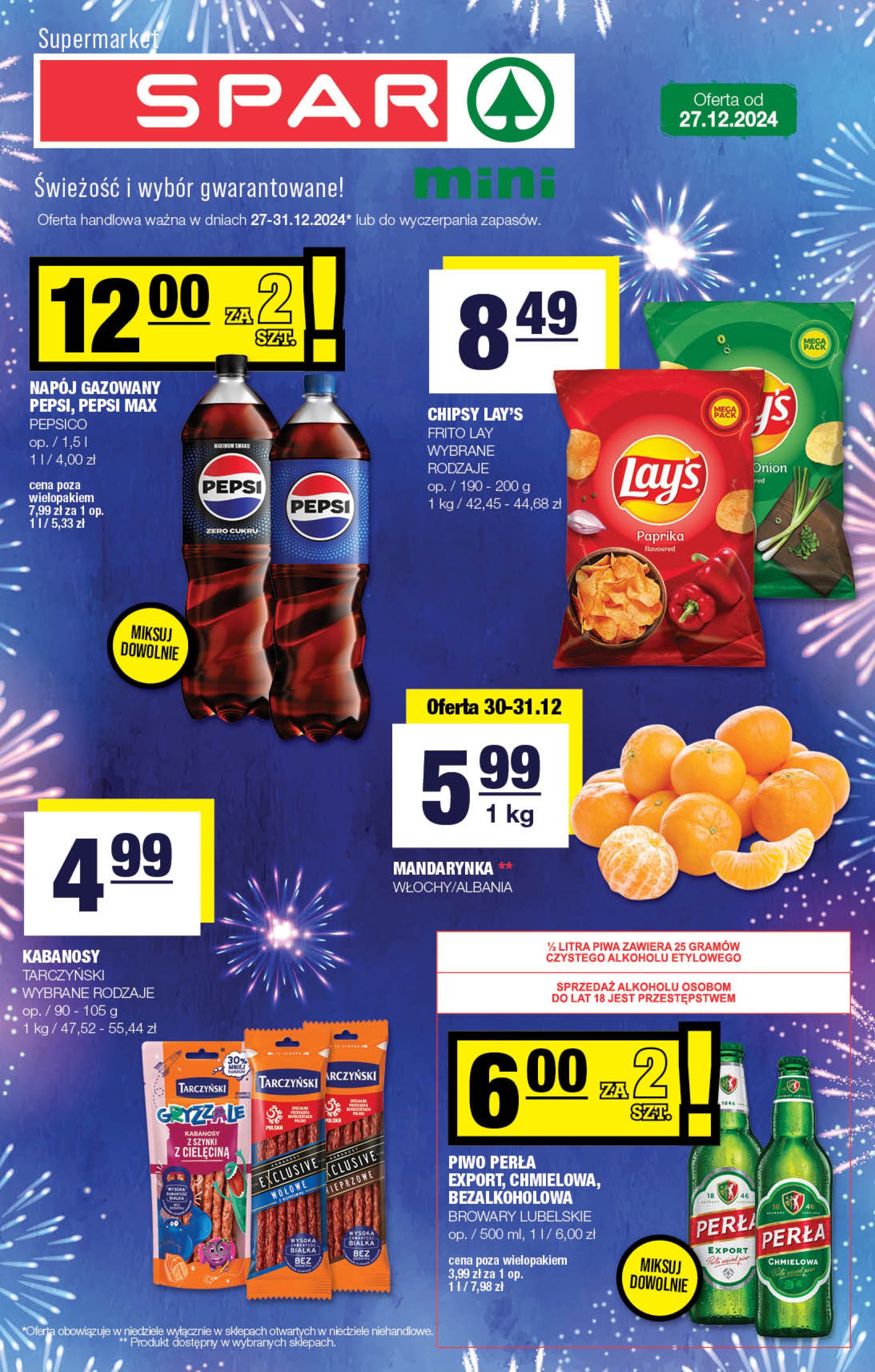 spar - SPAR - Mini gazetka ważna od 27.12. - 31.12.