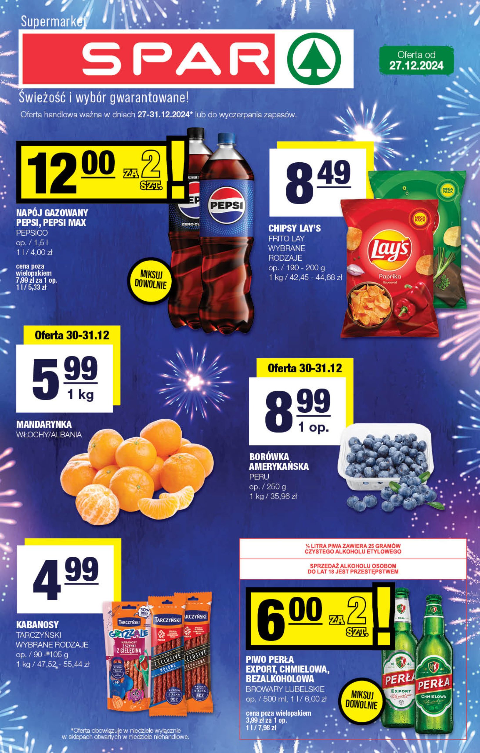 spar - SPAR gazetka ważna od 27.12. - 31.12.