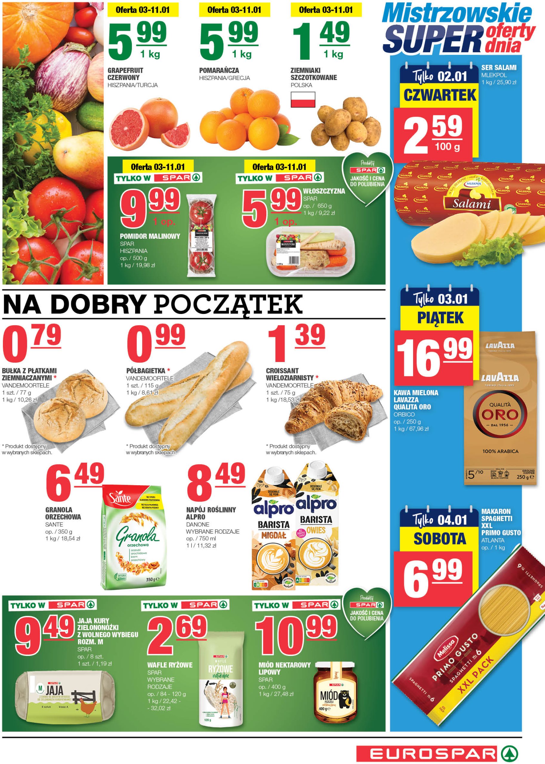 spar - EUROSPAR gazetka ważna od 02.01. - 12.01. - page: 3