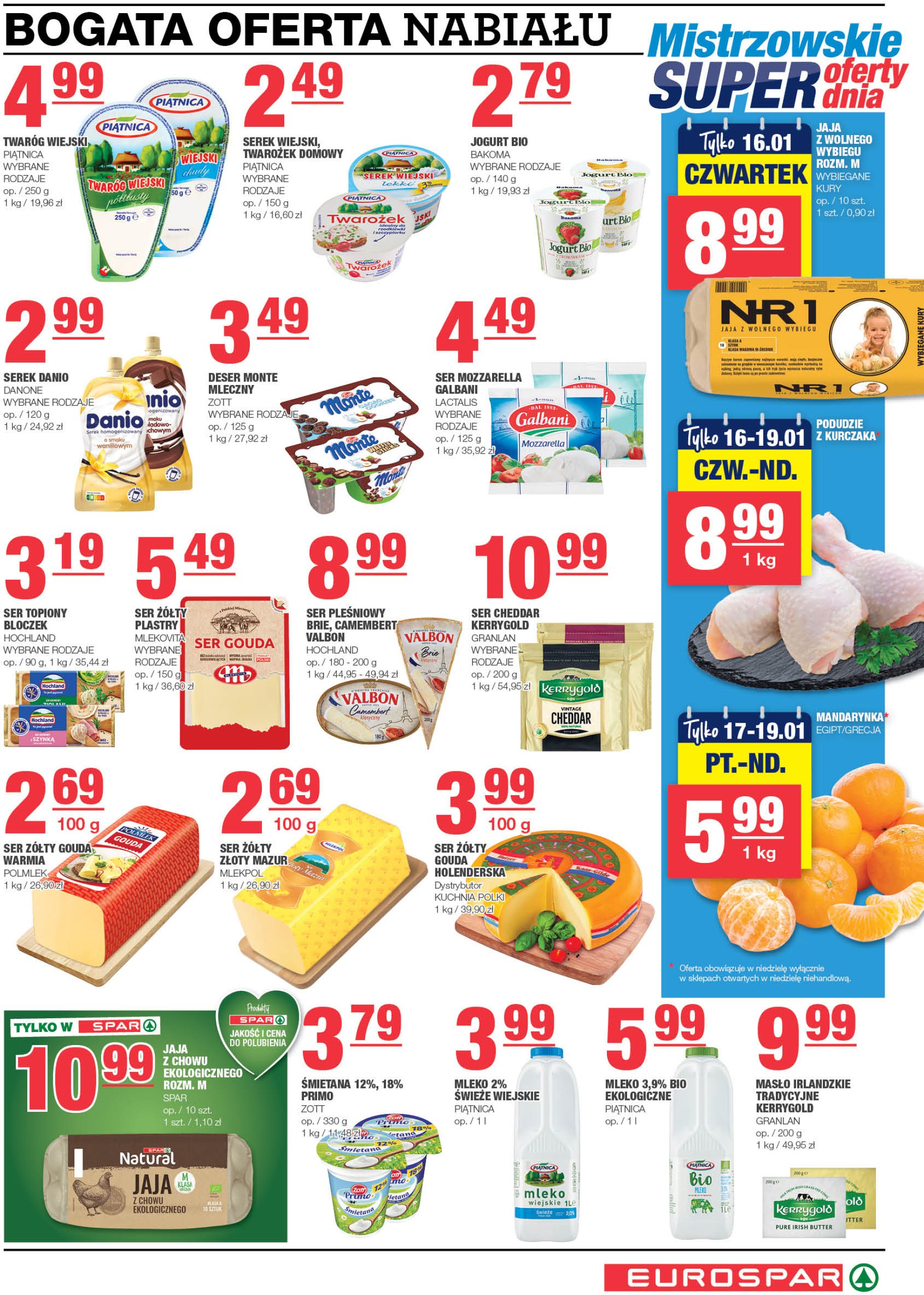 spar - EUROSPAR gazetka ważna od 15.01. - 26.01. - page: 3