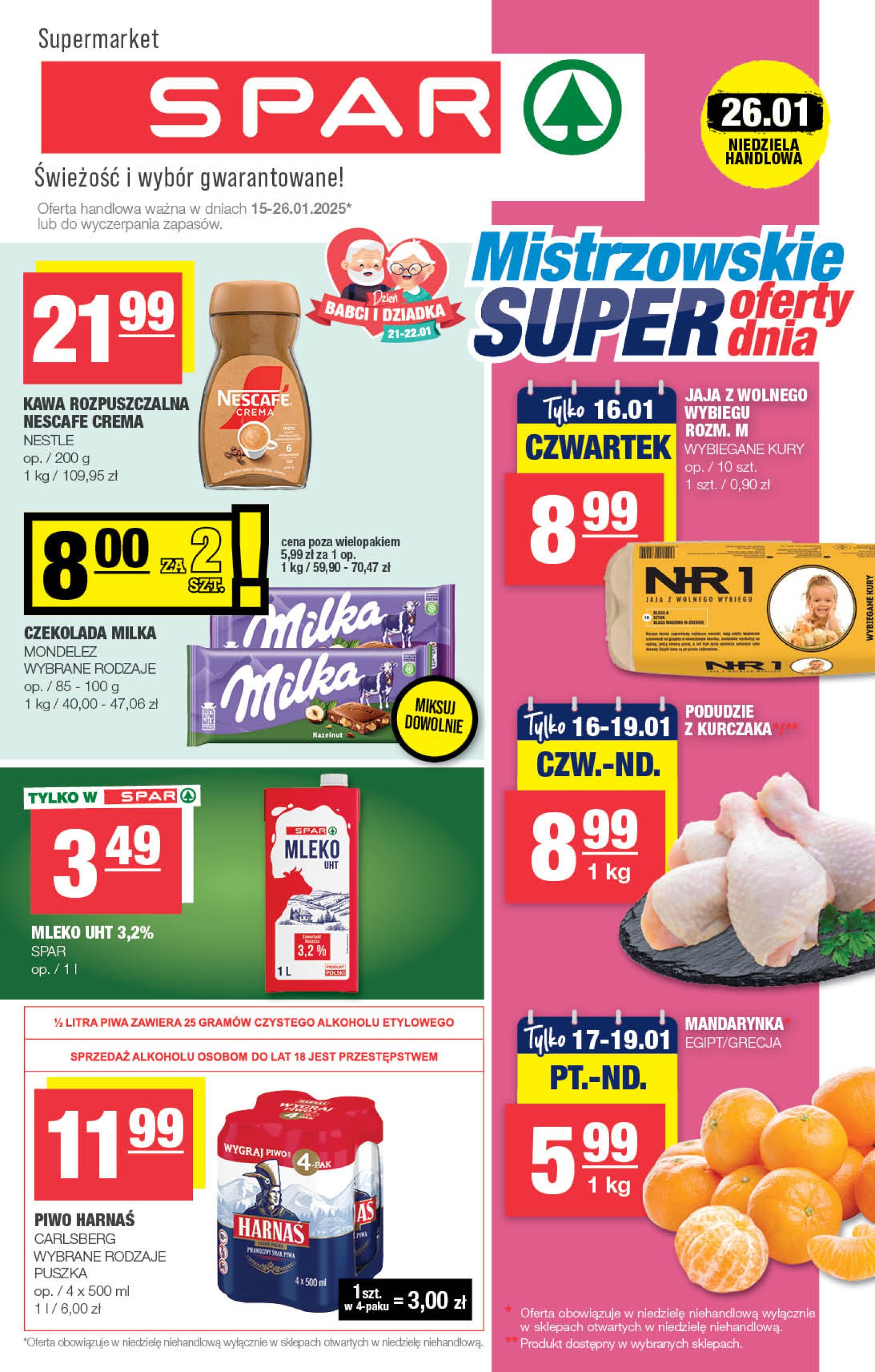 spar - SPAR gazetka ważna od 15.01. - 26.01.