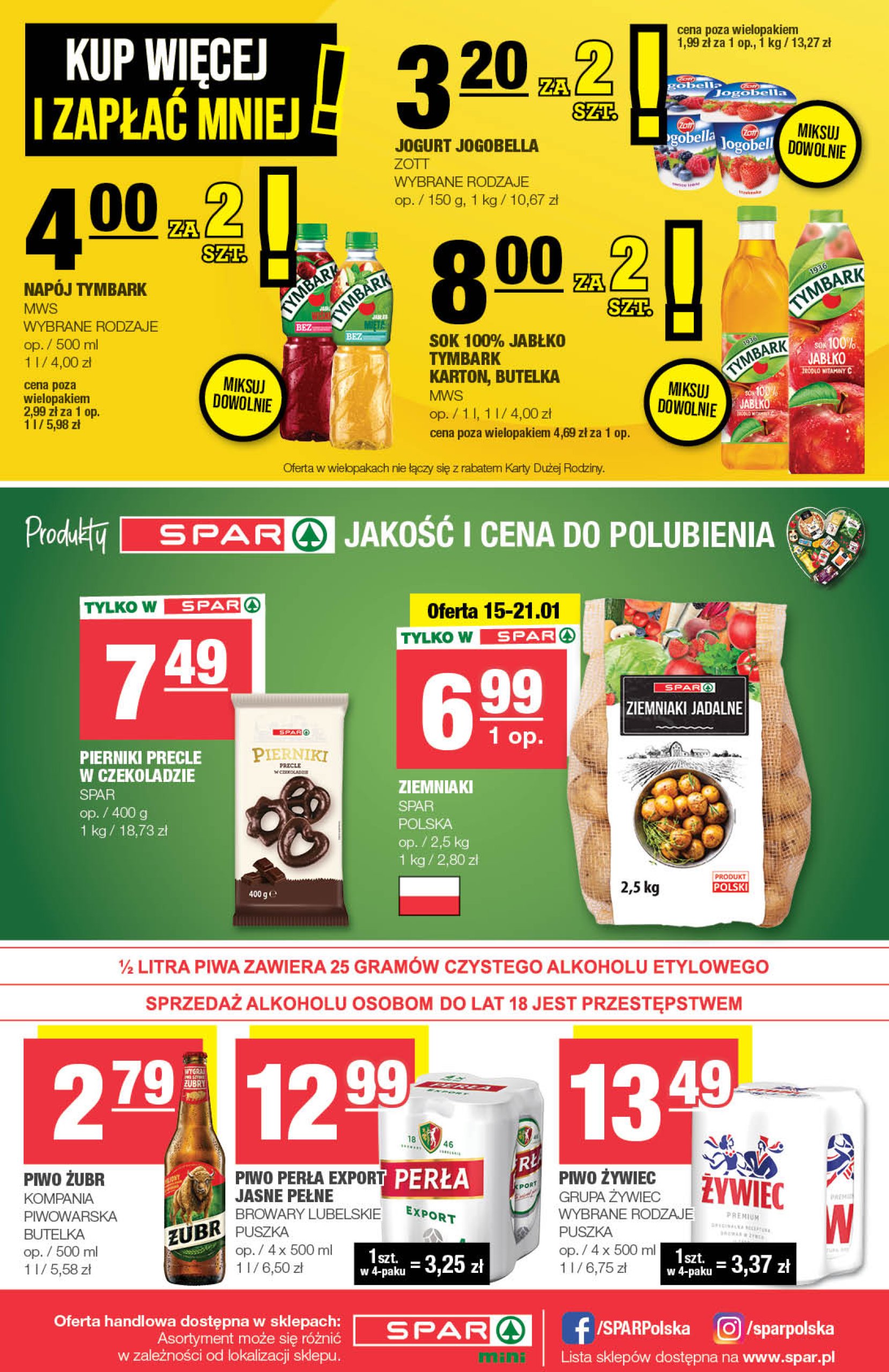 spar - SPAR - Mini gazetka ważna od 15.01. - 26.01. - page: 4