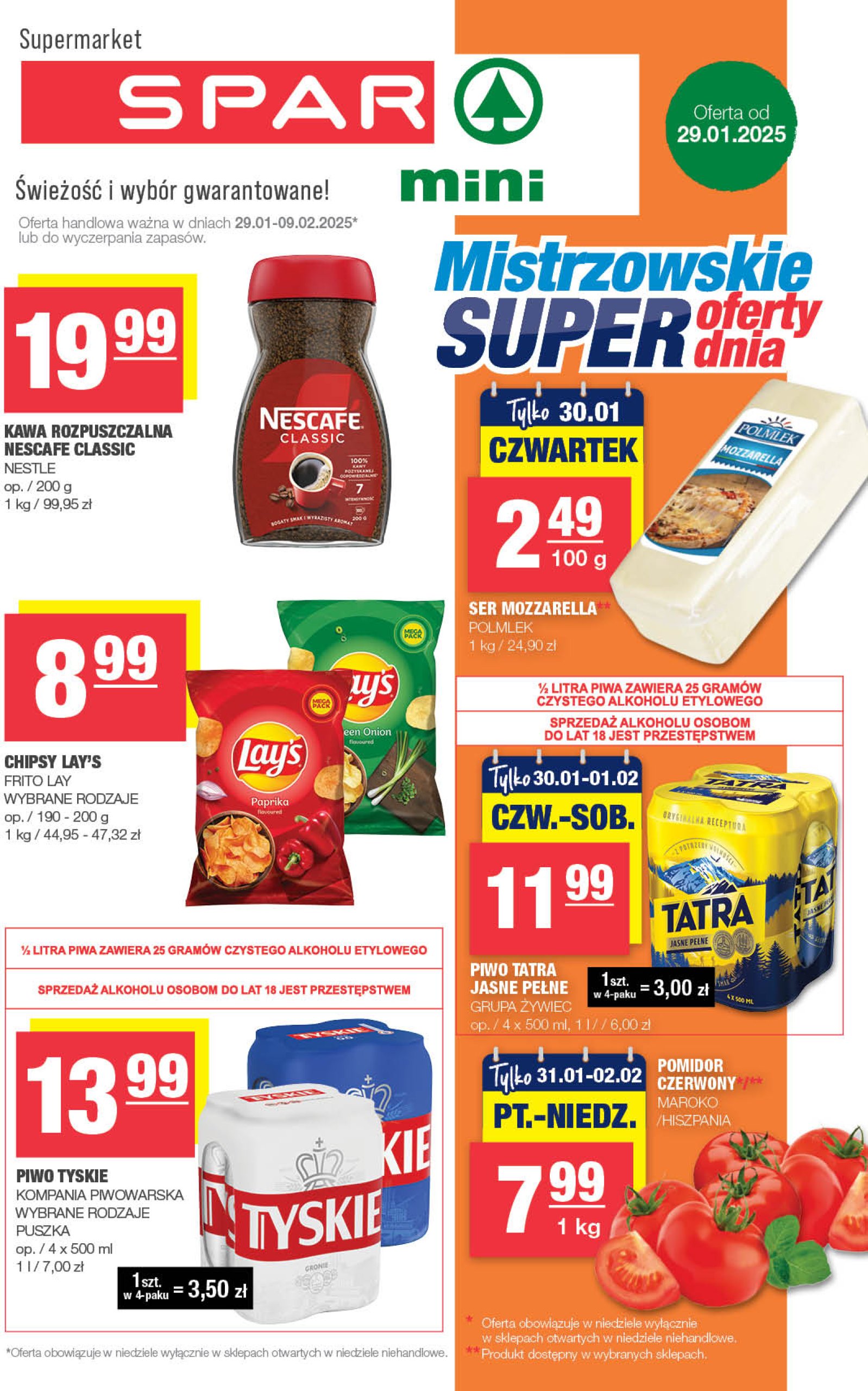 spar - SPAR - Mini gazetka ważna od 29.01. - 09.02.