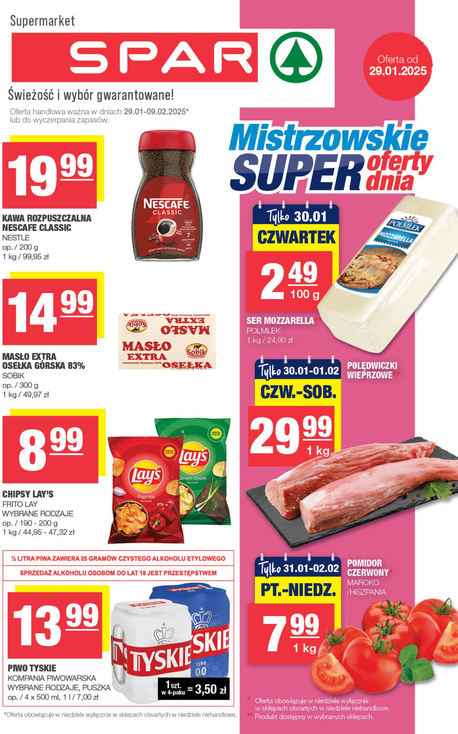 spar - SPAR gazetka ważna od 29.01. - 09.02. - page: 1