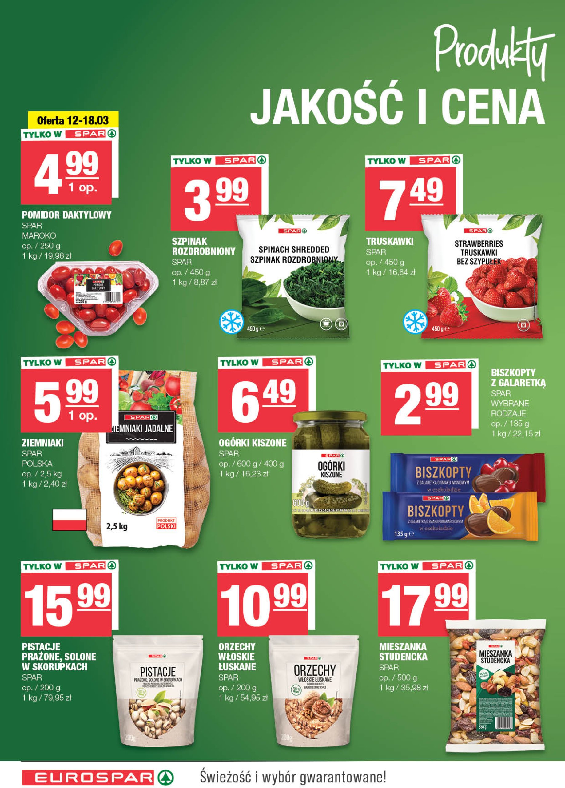 spar - EUROSPAR gazetka ważna od 12.03. - 23.03. - page: 14