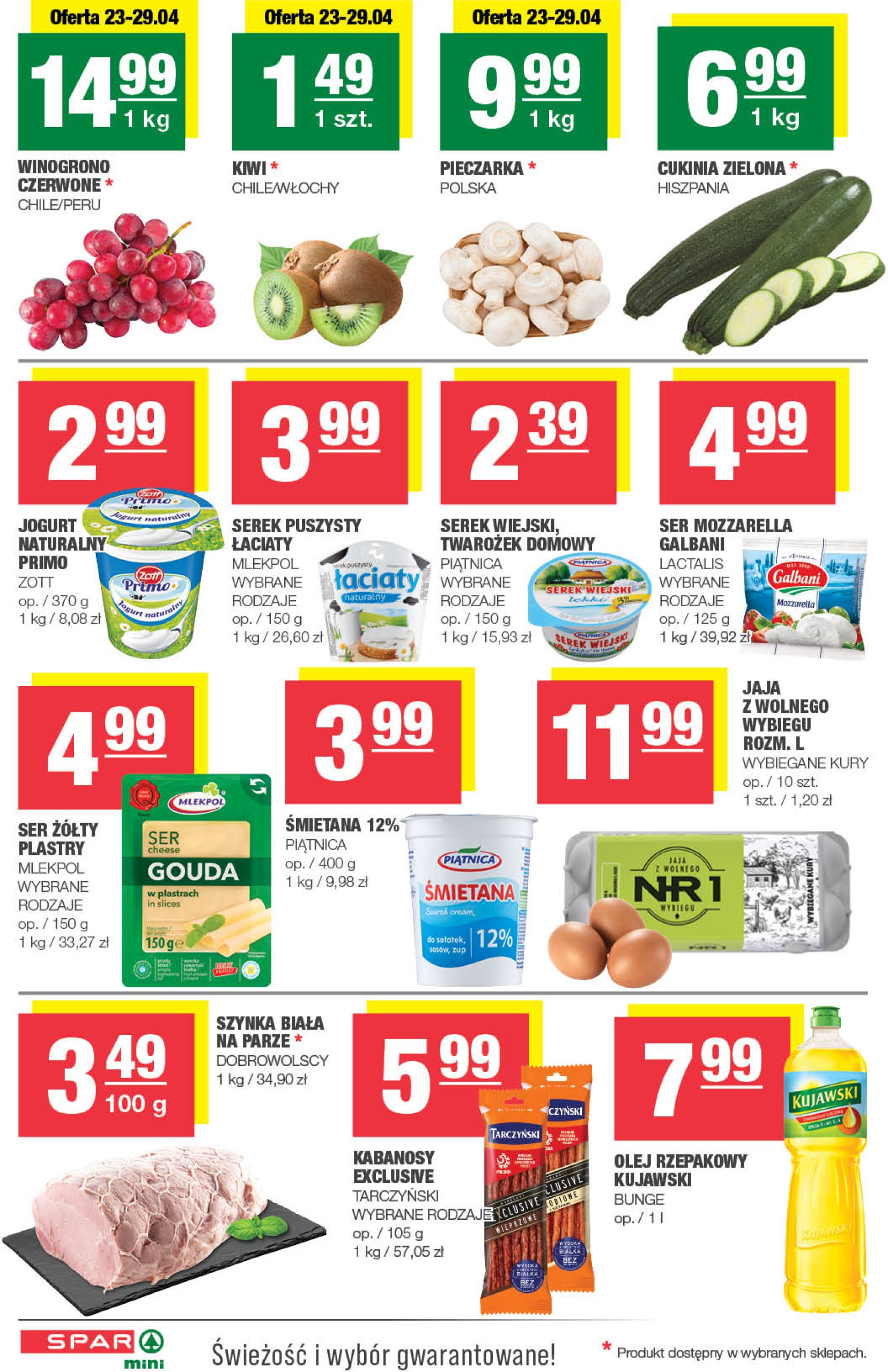 spar - SPAR - Mini gazetka ważna od 23.04. - 04.05. - page: 2