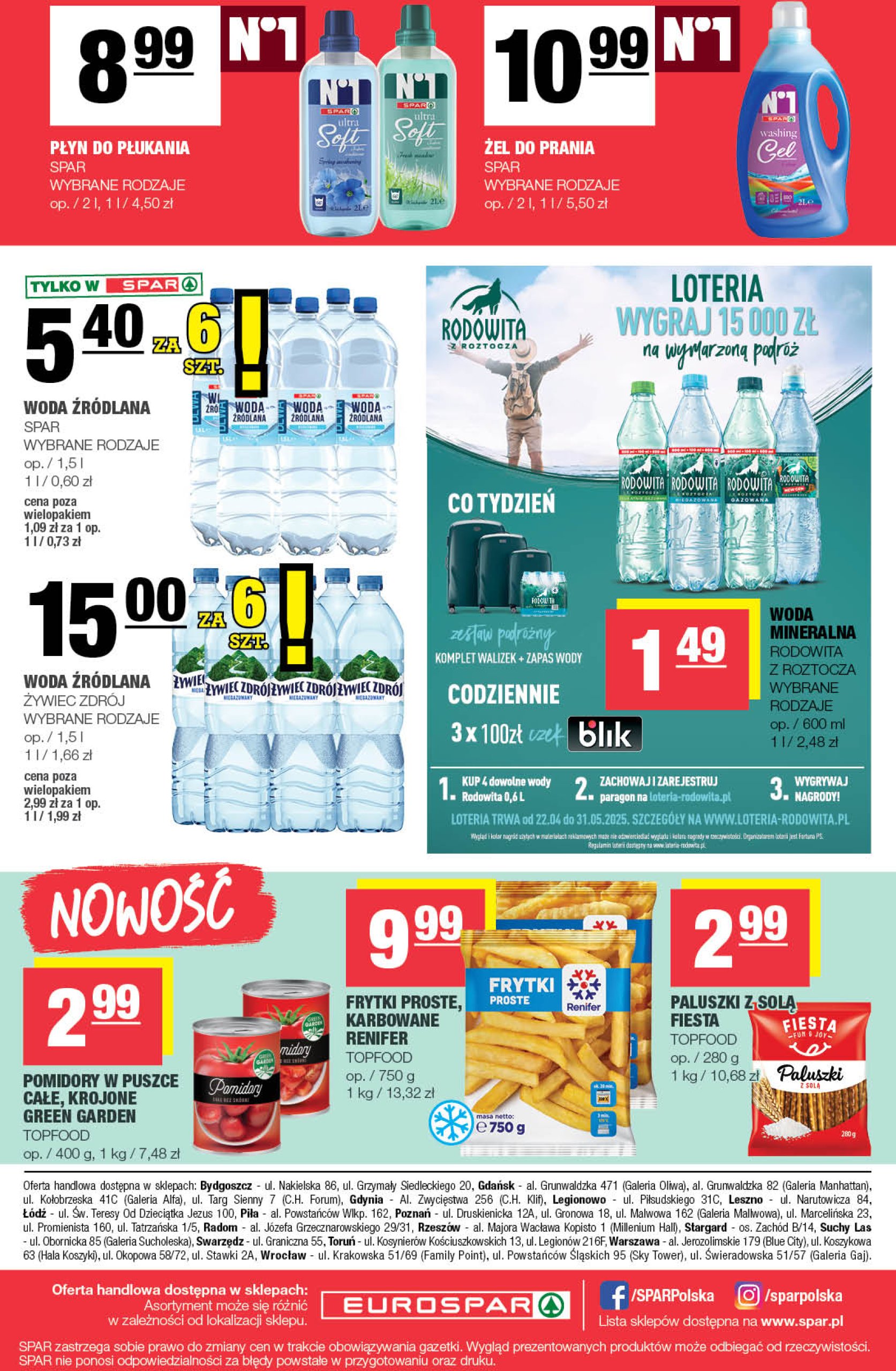 spar - EUROSPAR gazetka ważna od 07.05. - 18.05. - page: 16