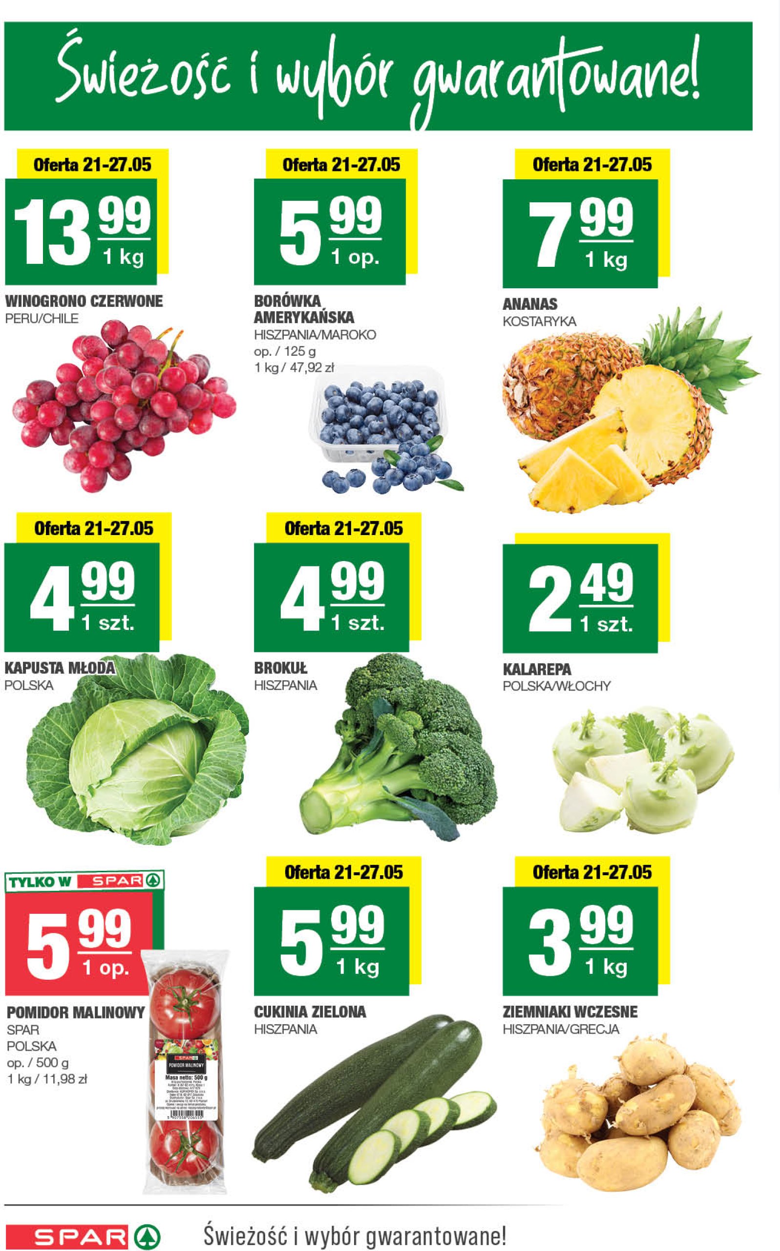 spar - SPAR gazetka ważna od 21.05. - 01.06. - page: 2