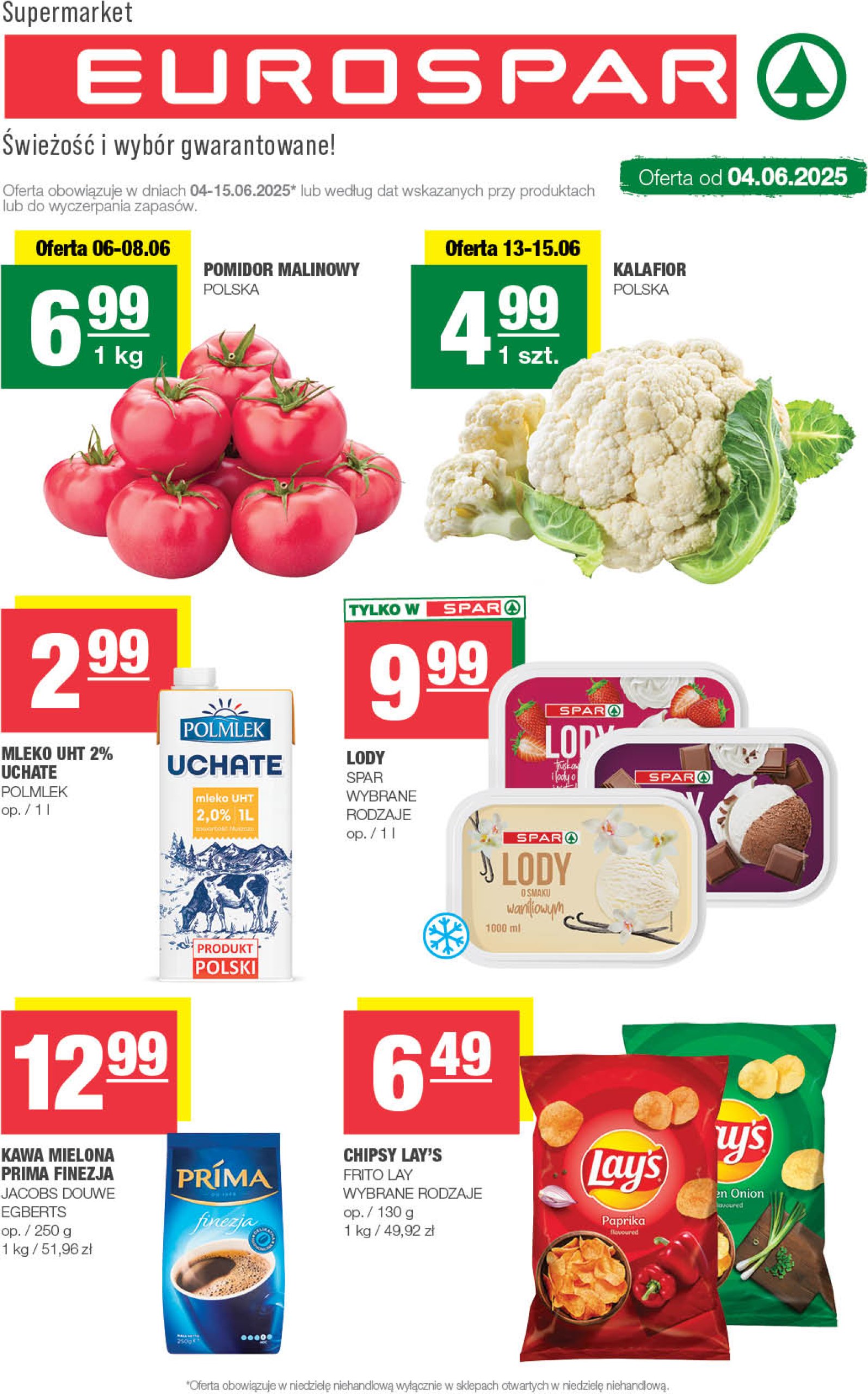 spar - EUROSPAR gazetka ważna od 04.06. - 15.06. - page: 1