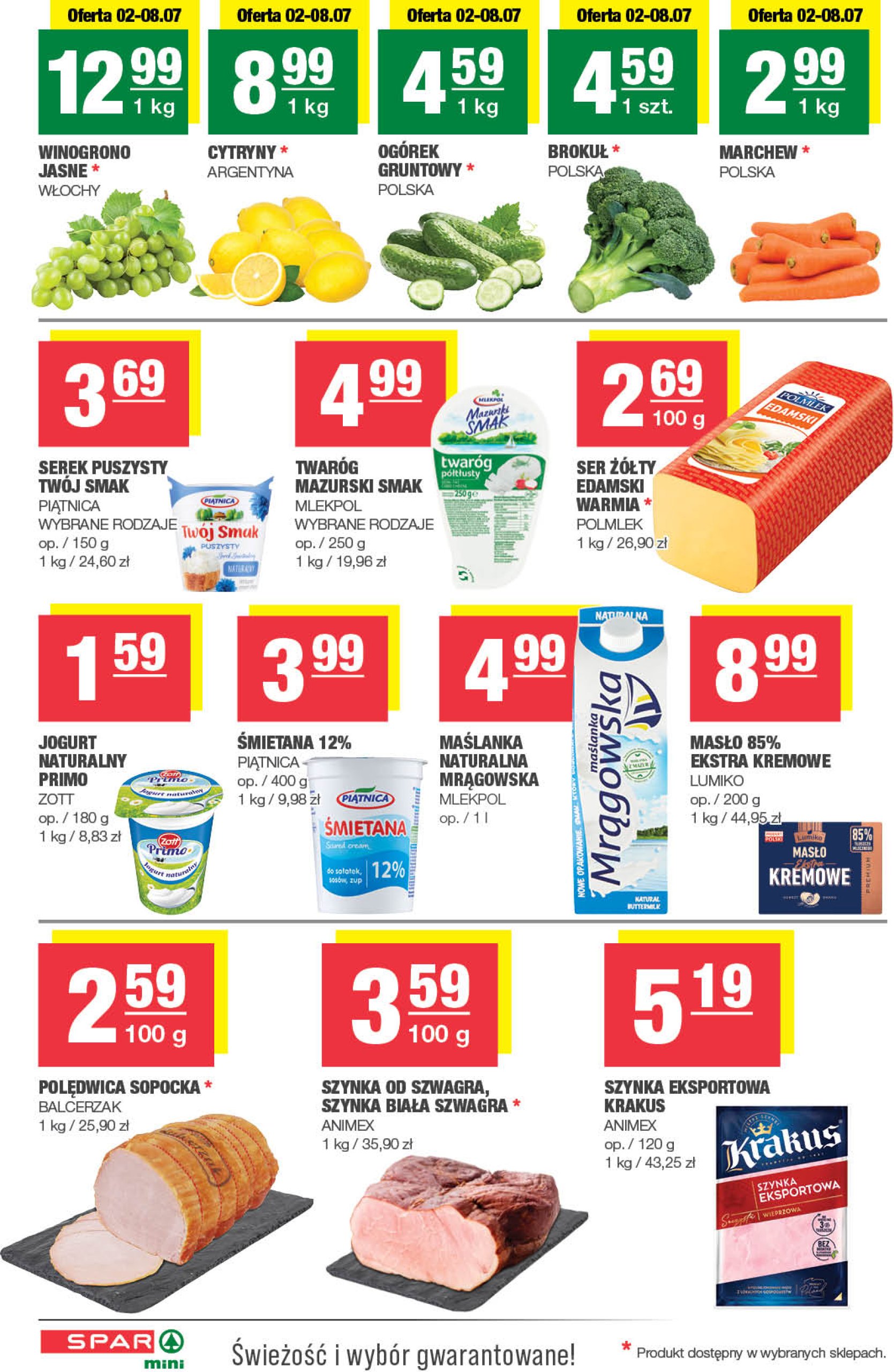 spar - Gazetka SPAR - Mini ważna od 02.07. - 13.07. - page: 2