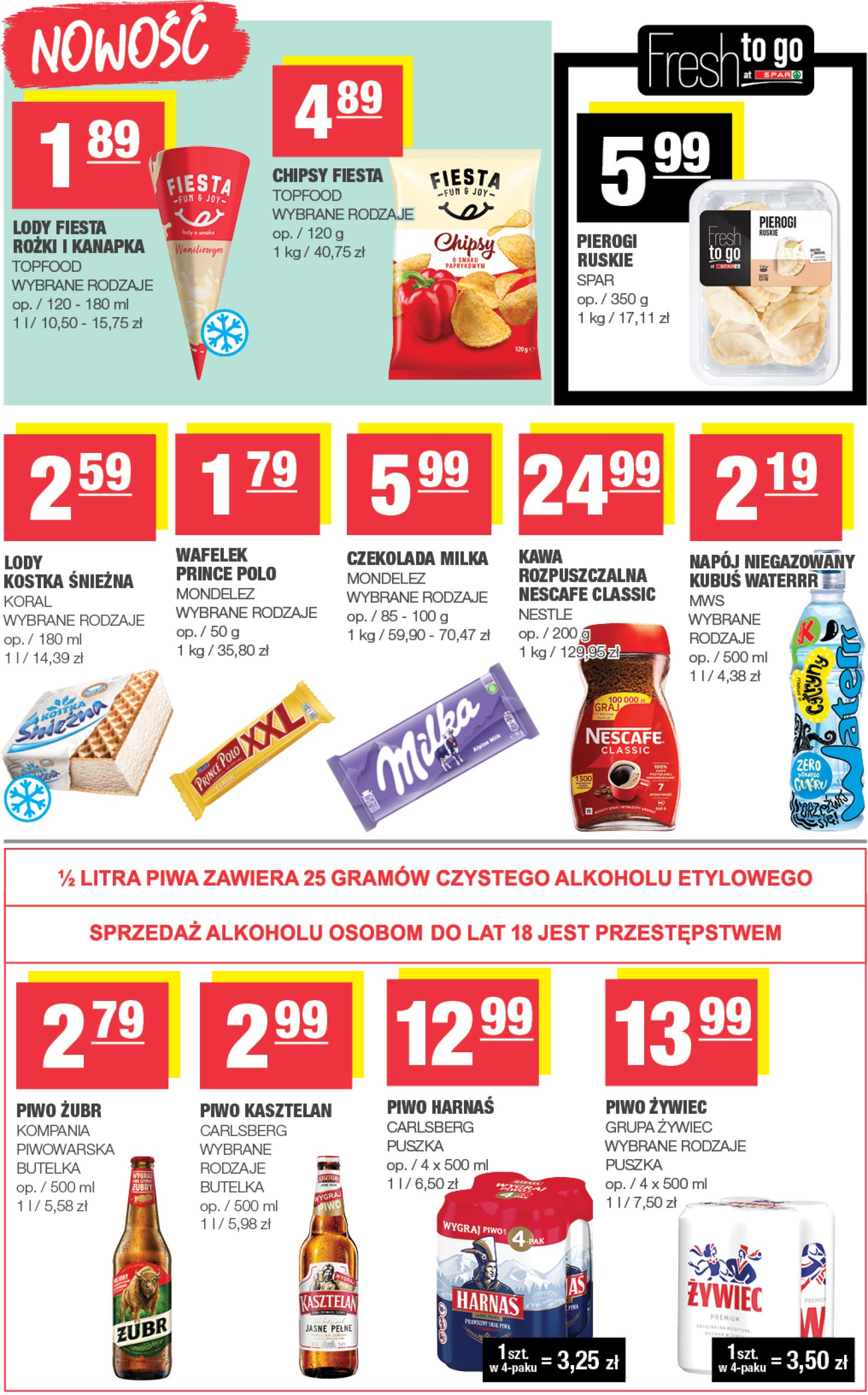 spar - Gazetka SPAR - Mini ważna od 16.07. - 27.07. - page: 3