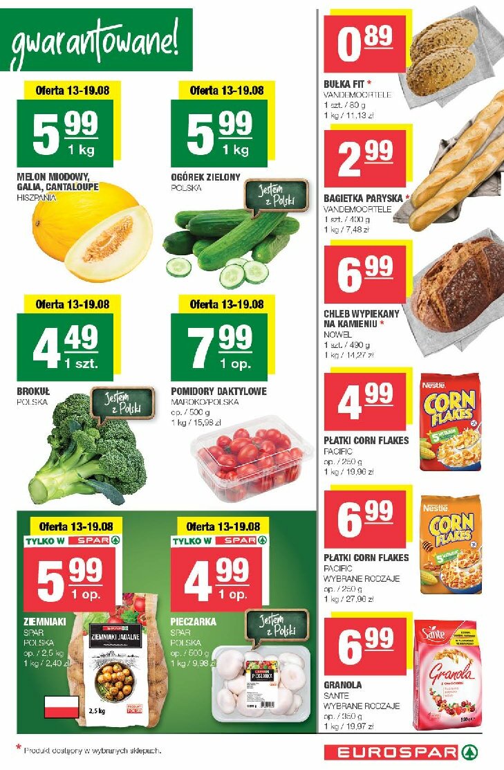 spar - Gazetka EUROSPAR - ważna od 13.08. do 24.08. - page: 3
