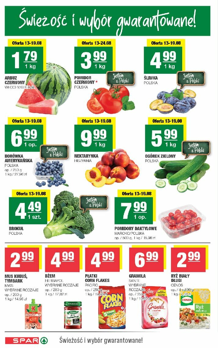spar - Gazetka SPAR - ważna od 13.08. do 24.08. - page: 2