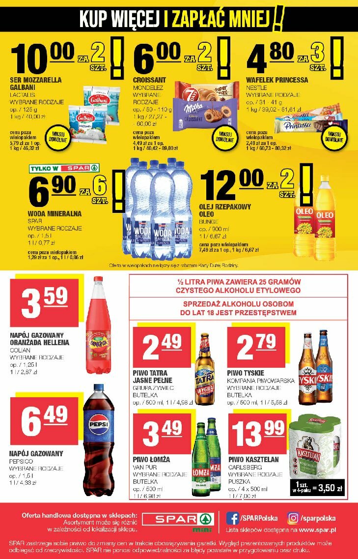 spar - Gazetka SPAR - Mini - ważna od 13.08. do 24.08. - page: 4