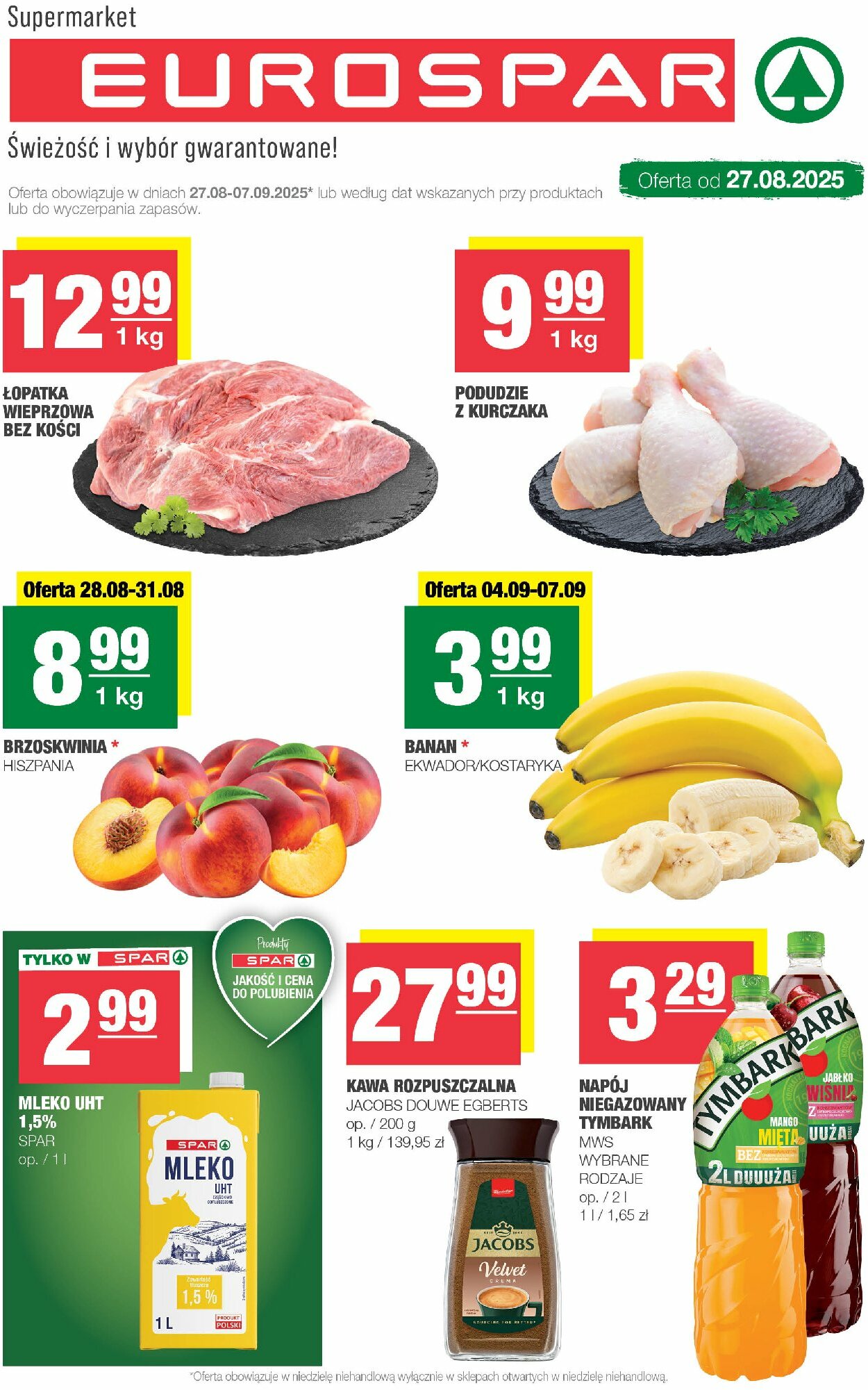spar - Gazetka EUROSPAR - ważna od 27.08. do 07.09.