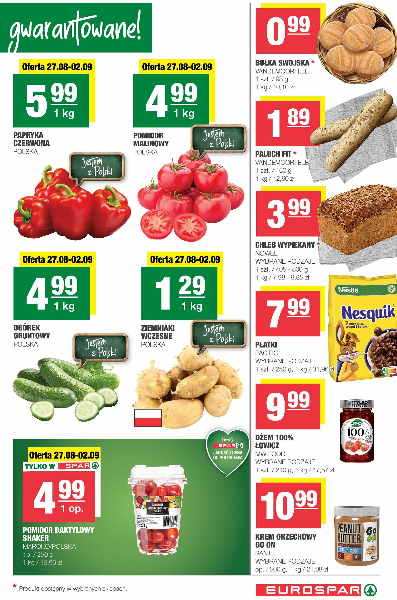 spar - Gazetka EUROSPAR - ważna od 27.08. do 07.09. - page: 3