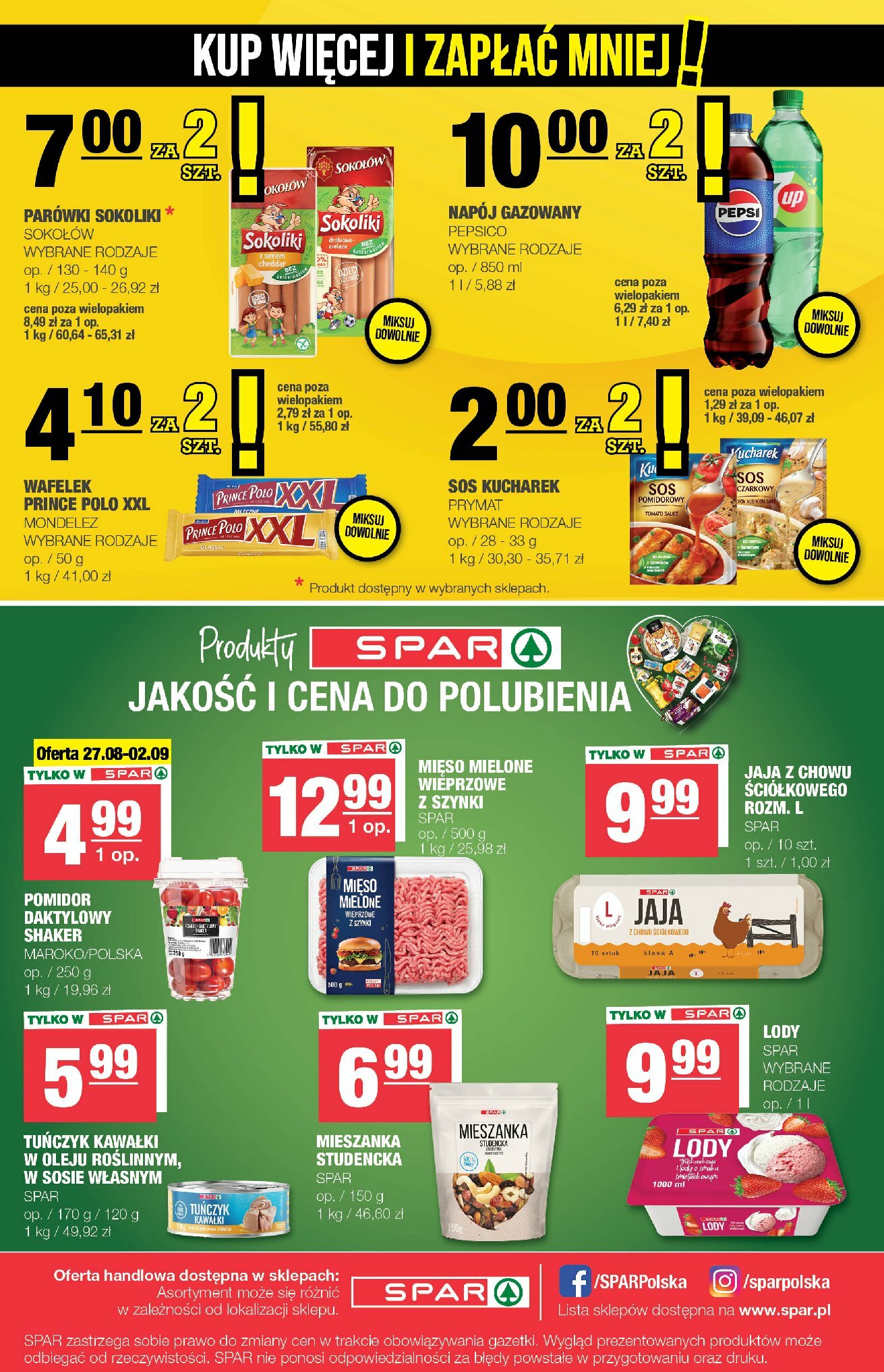 spar - Gazetka SPAR - ważna od 27.08. do 07.09. - page: 8
