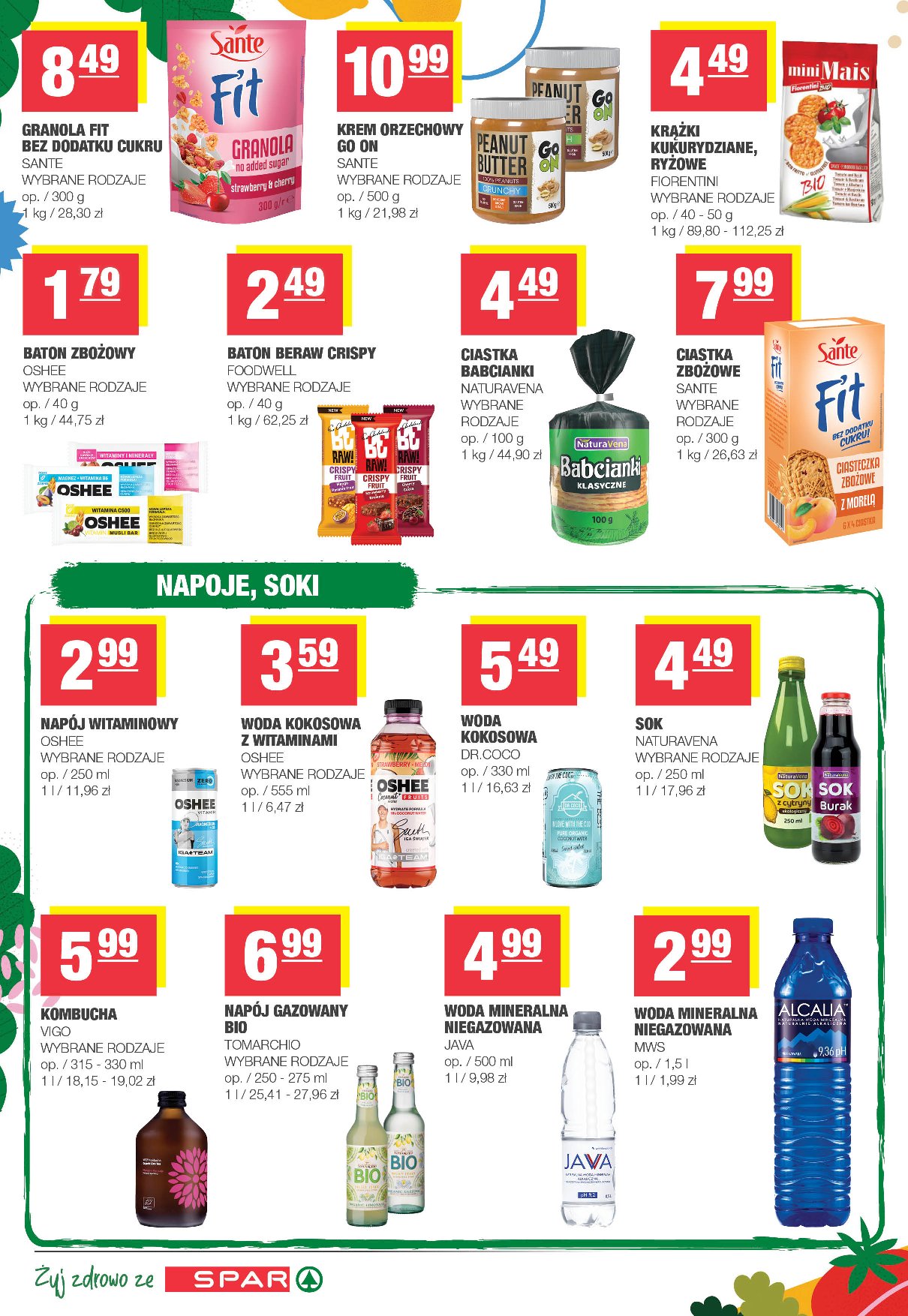 spar - Gazetka SPAR - Żyj zdrowo - ważna od 10.09. do 23.09. - page: 6