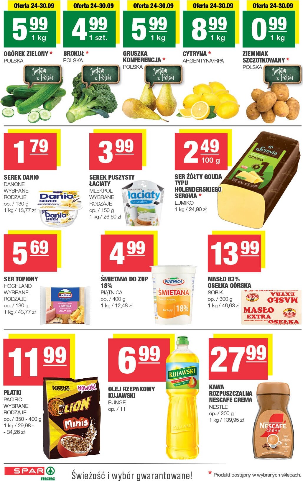 spar - Gazetka SPAR - Mini - ważna od 24.09. do 05.10. - page: 2