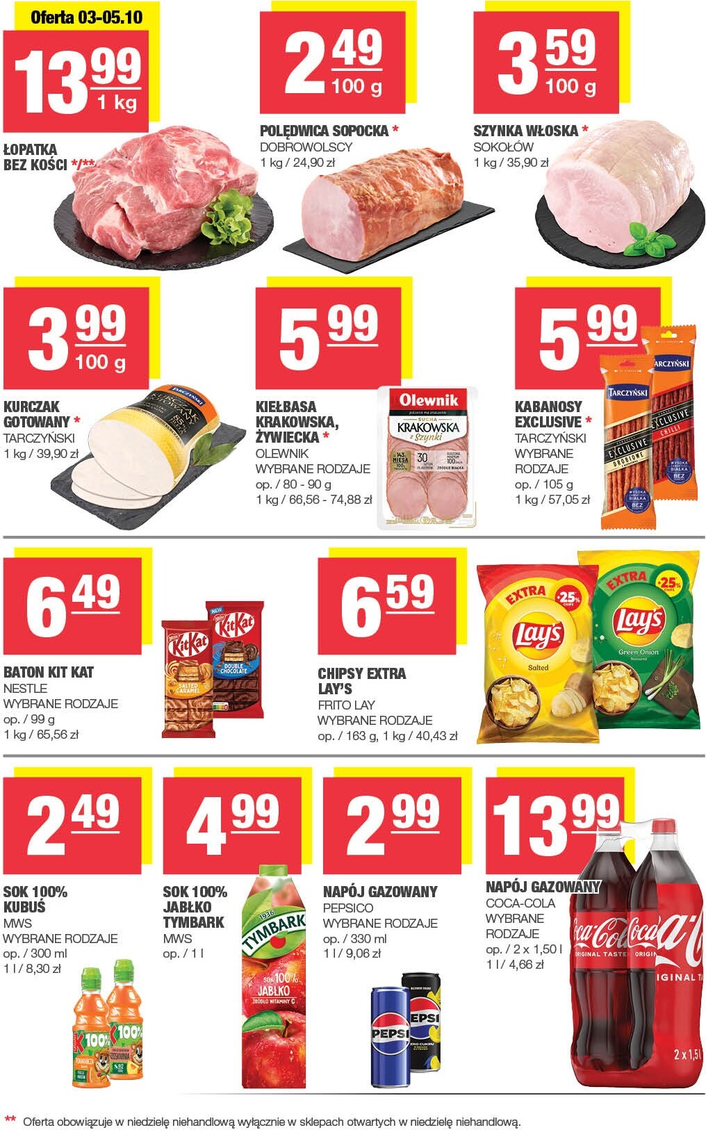 spar - Gazetka SPAR - Mini - ważna od 24.09. do 05.10. - page: 3