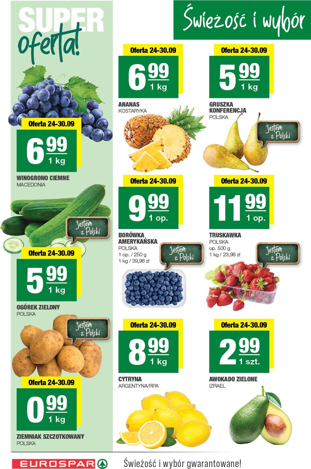 spar - Gazetka EUROSPAR - ważna od 24.09. do 05.10. - page: 2