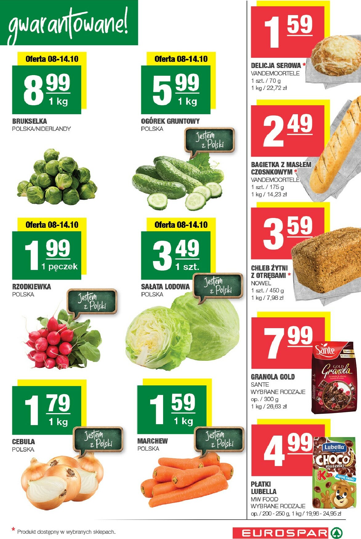 spar - Gazetka EUROSPAR - ważna od 08.10. do 19.10. - page: 3