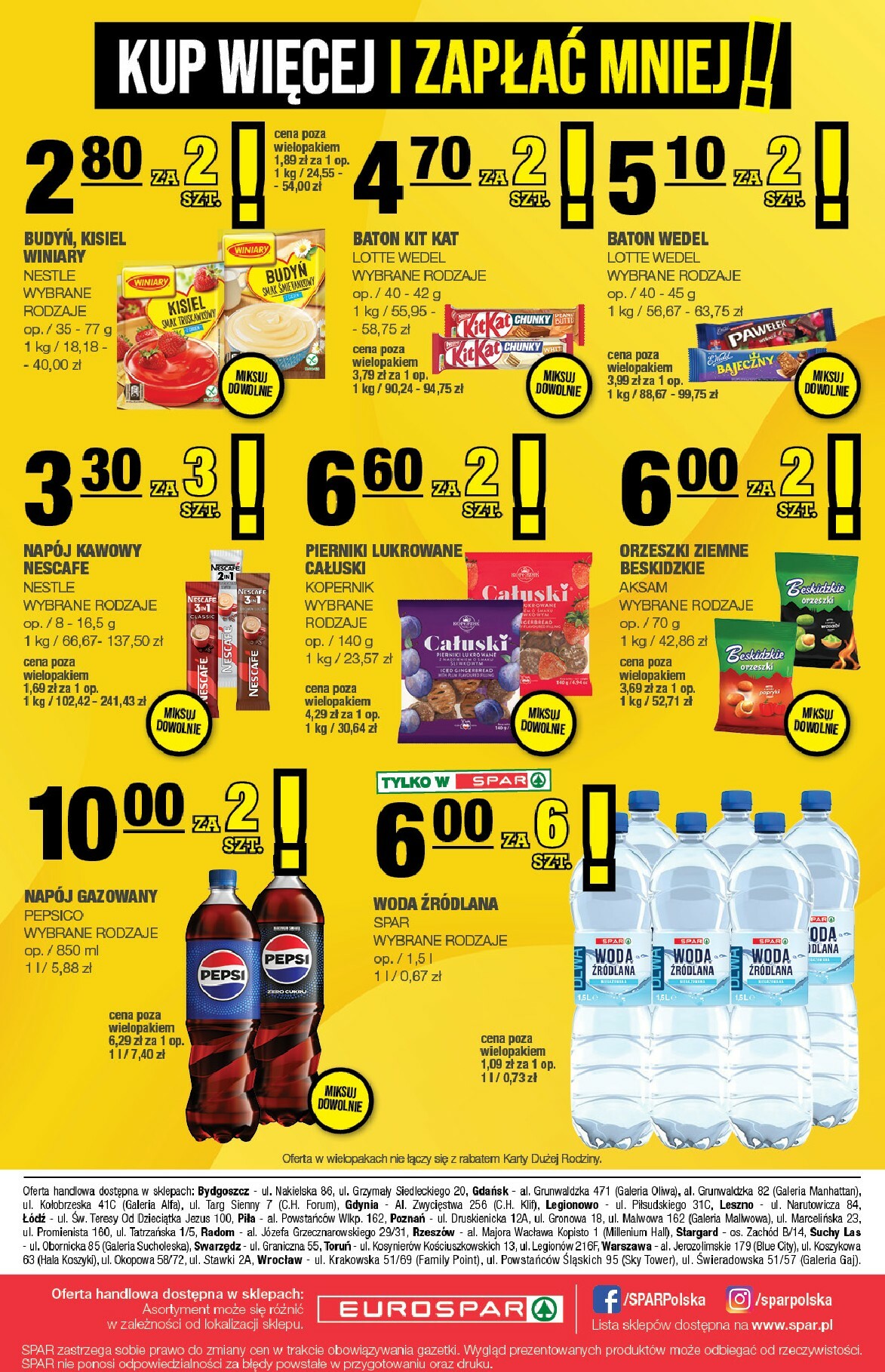 spar - Gazetka EUROSPAR - ważna od 08.10. do 19.10. - page: 16