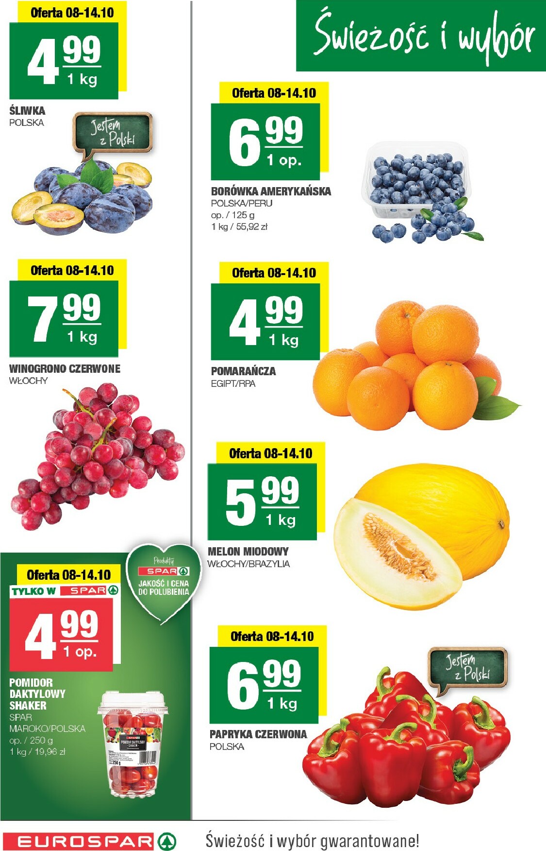 spar - Gazetka EUROSPAR - ważna od 08.10. do 19.10. - page: 2