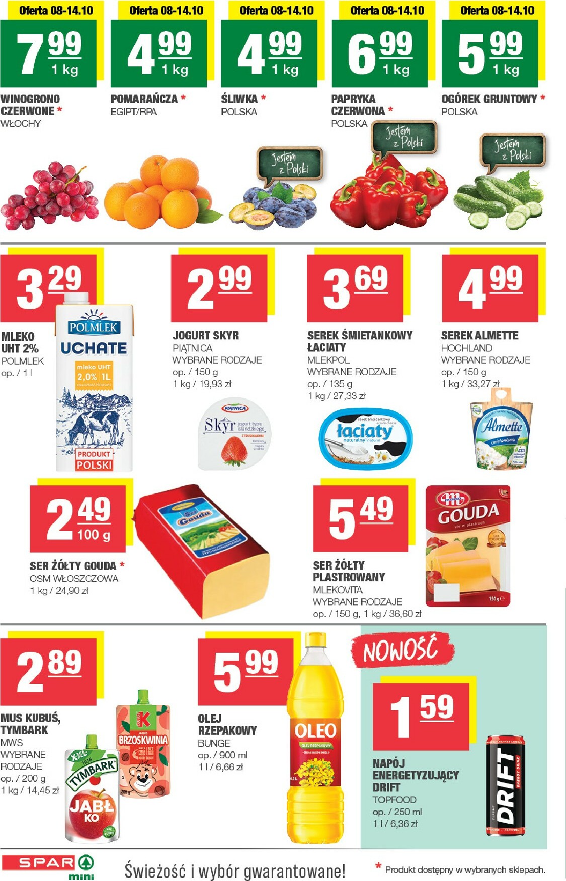 spar - Gazetka SPAR - Mini - ważna od 08.10. do 19.10. - page: 2