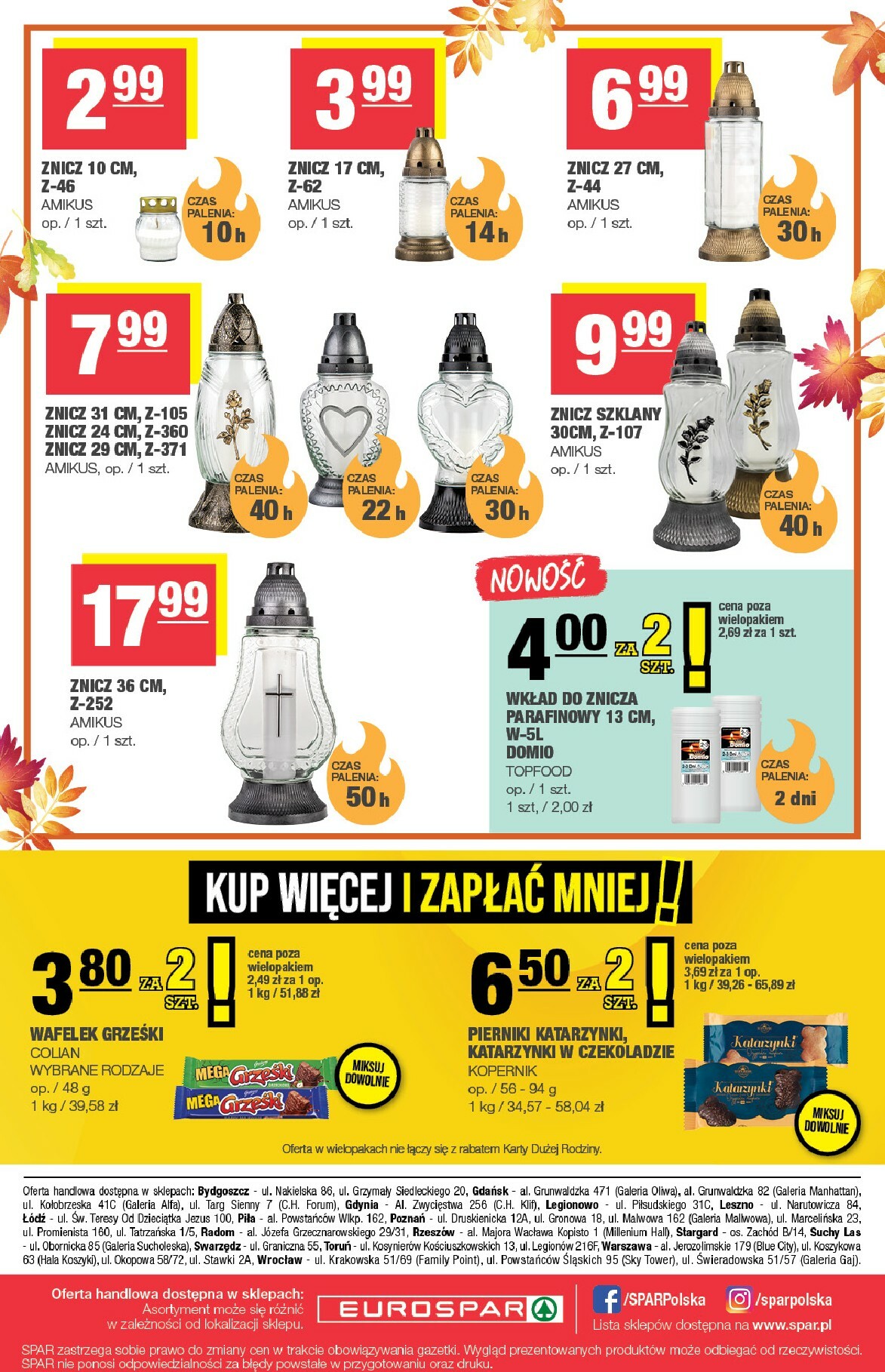 spar - Gazetka EUROSPAR - ważna od 22.10. do 02.11. - page: 16
