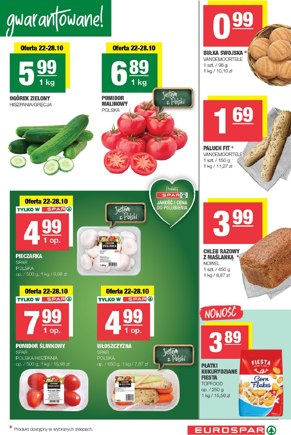 spar - Gazetka EUROSPAR - ważna od 22.10. do 02.11. - page: 3