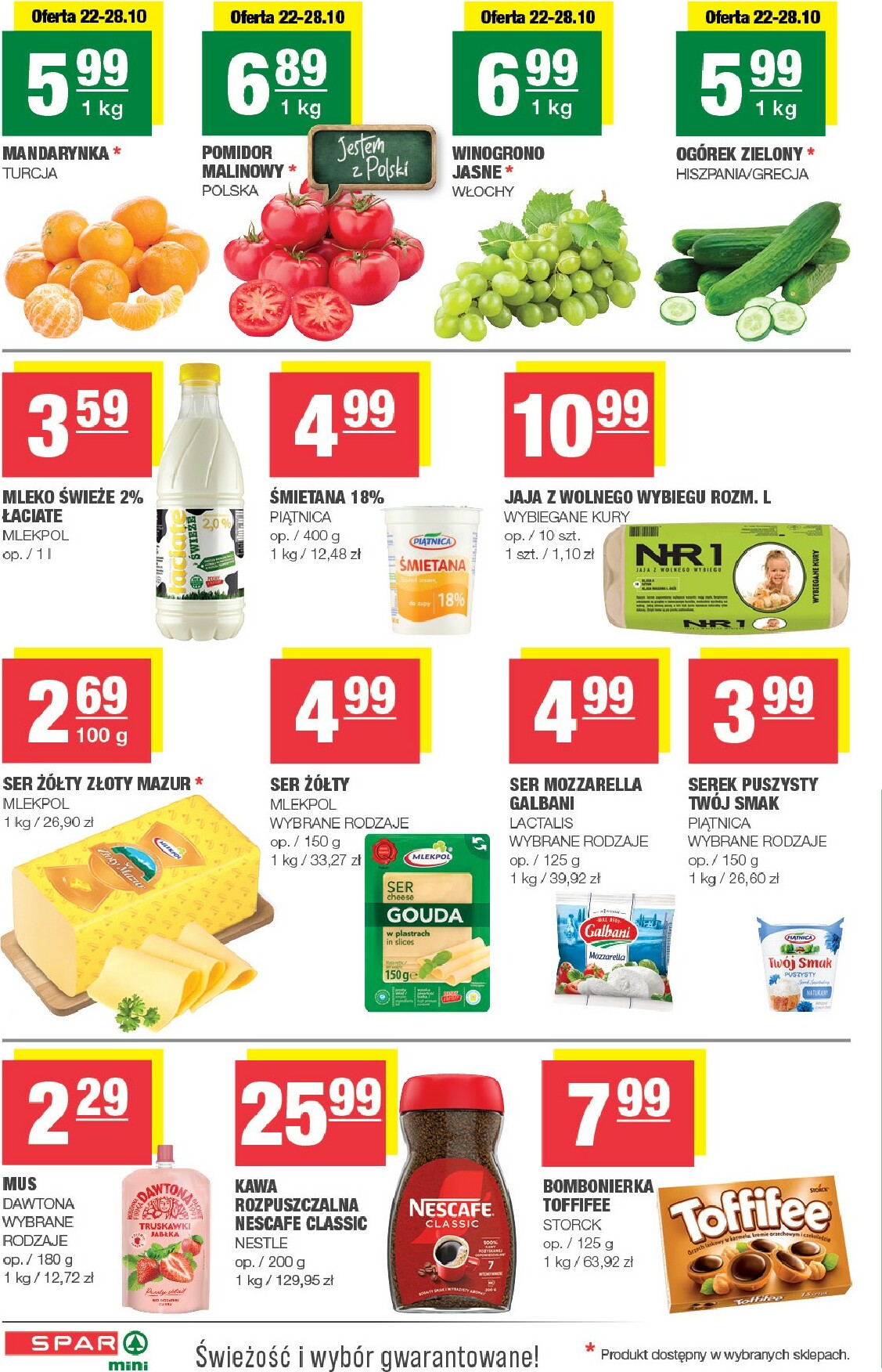 spar - Gazetka SPAR - Mini - ważna od 22.10. do 02.11. - page: 2