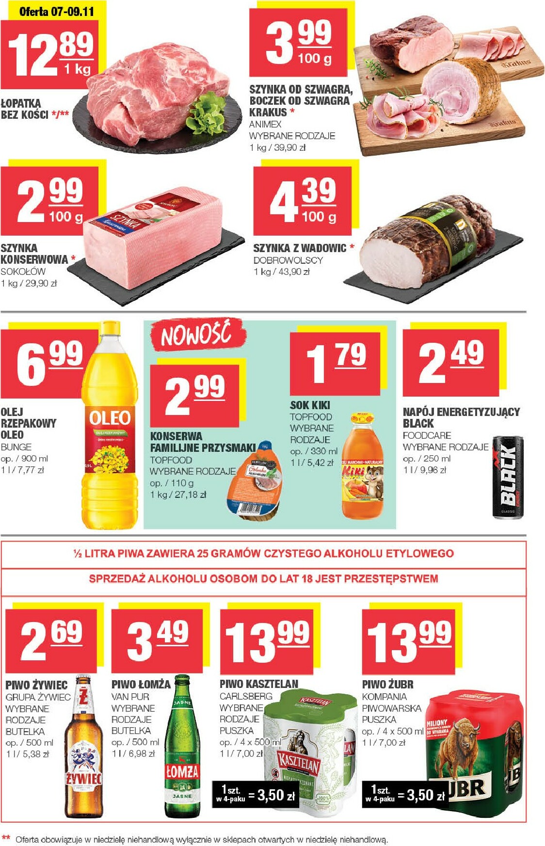 spar - Gazetka SPAR - Mini - ważna od 05.11. do 16.11. - page: 3