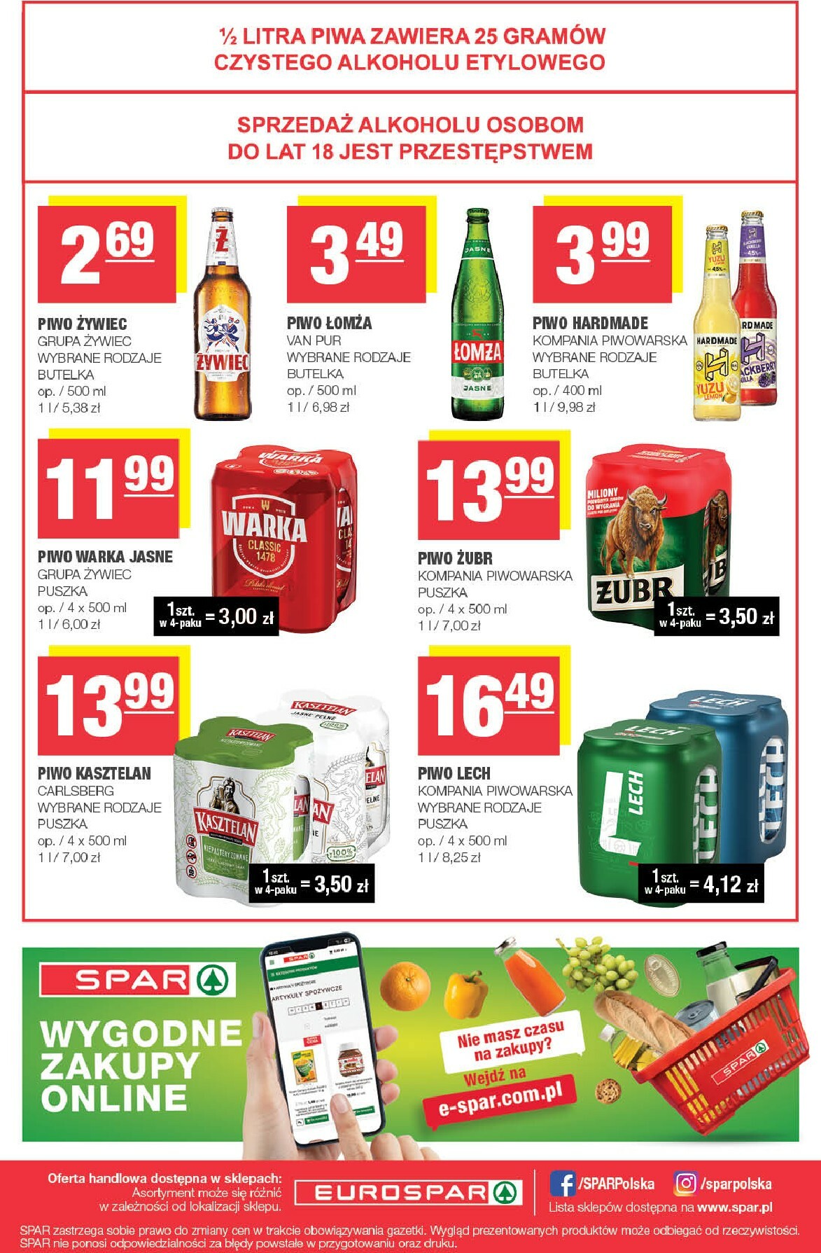 spar - Gazetka EUROSPAR - ważna od 05.11. do 16.11. - page: 16