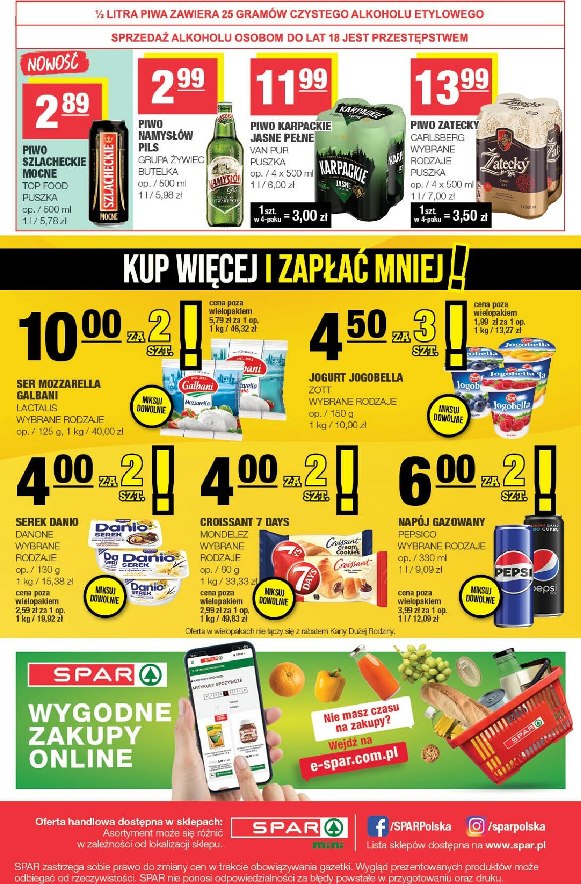 spar - Gazetka SPAR - Mini - ważna od 19.11. do 30.11. - page: 4