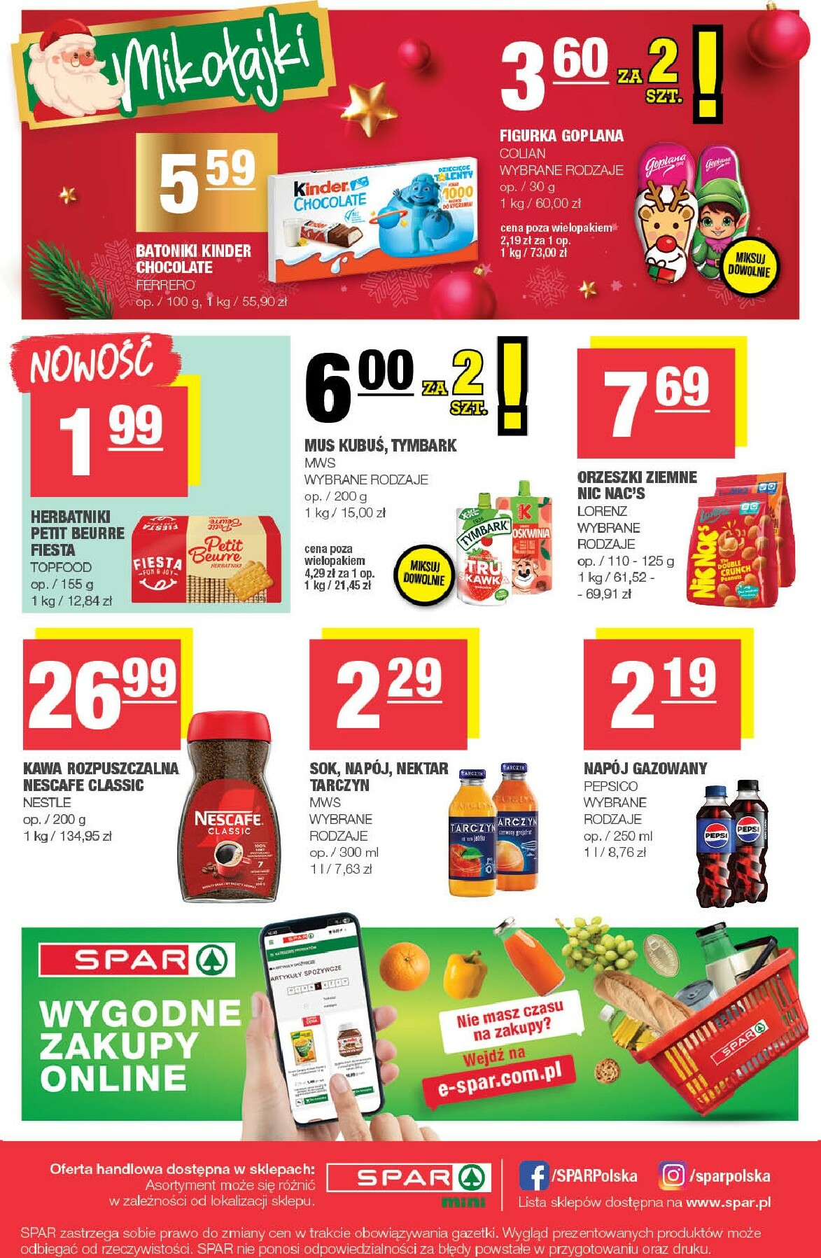 spar - Gazetka SPAR - Mini - ważna od 01.12. do 07.12. - page: 4