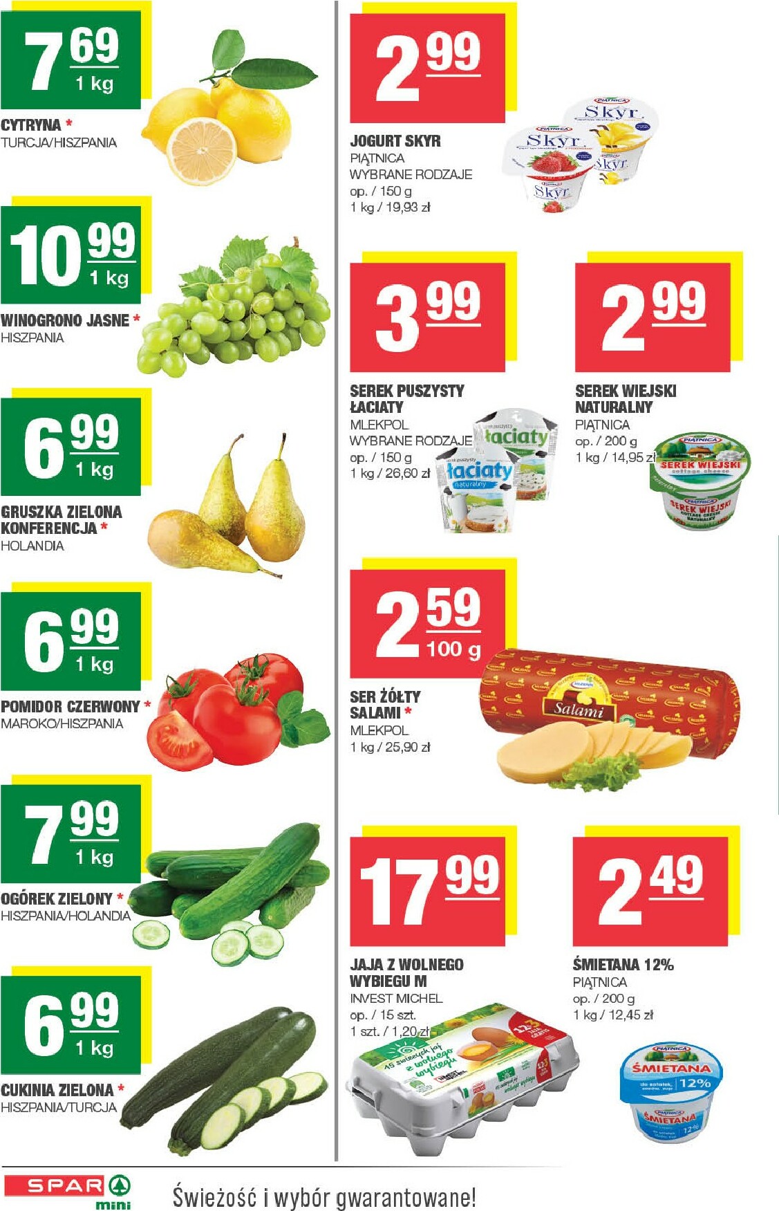 spar - Gazetka SPAR - Mini - ważna od 01.12. do 07.12. - page: 2