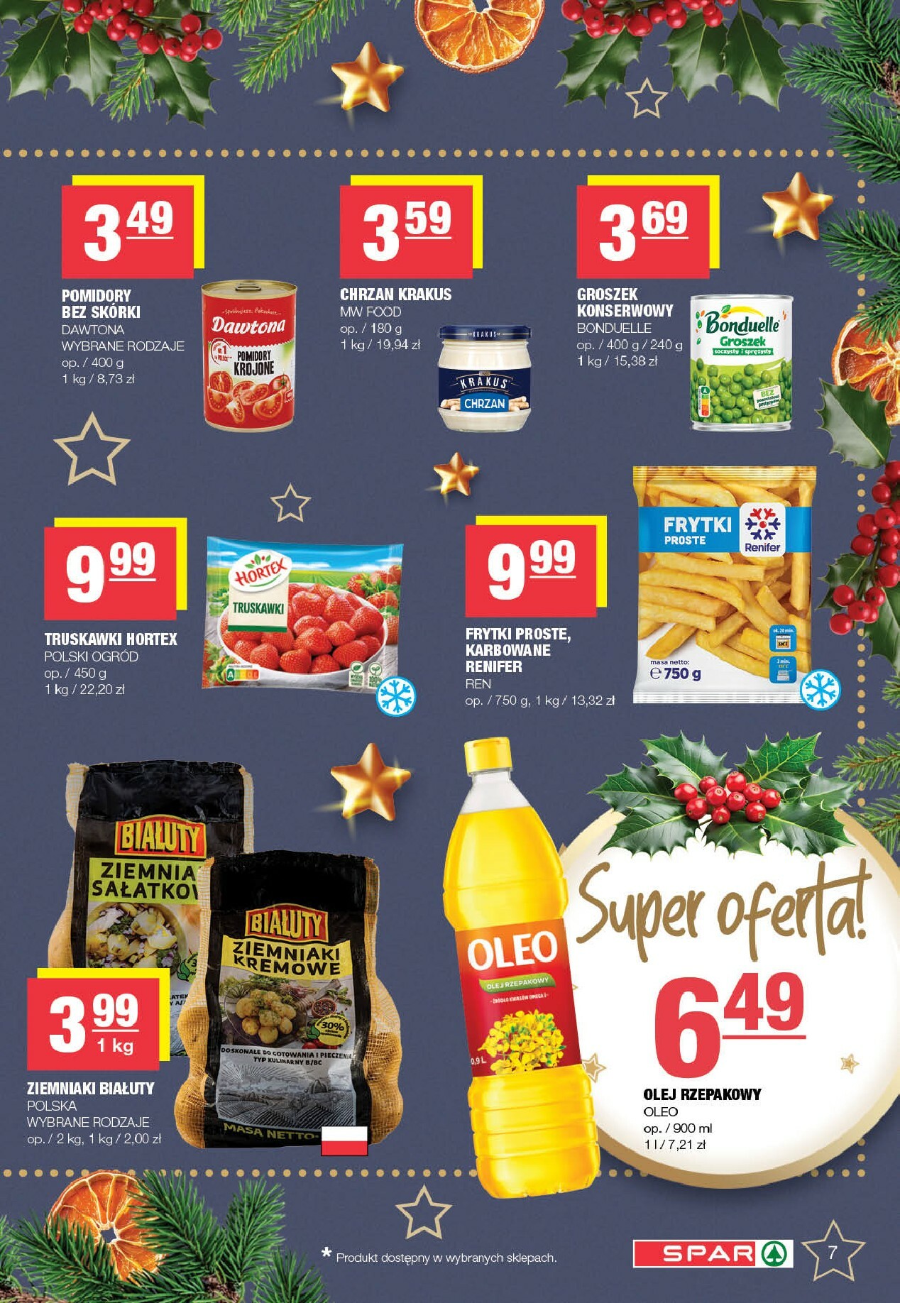 spar - Gazetka SPAR - ważna od 08.12. do 23.12. - page: 7