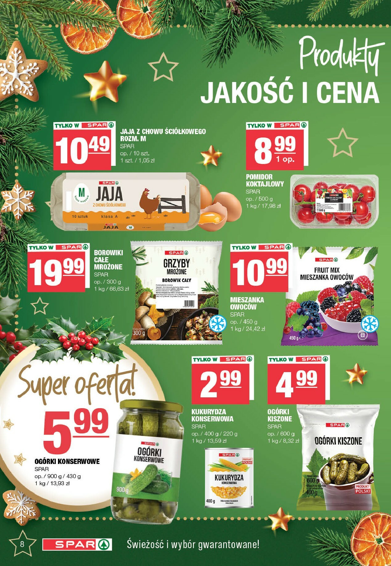 spar - Gazetka SPAR - ważna od 08.12. do 23.12. - page: 8