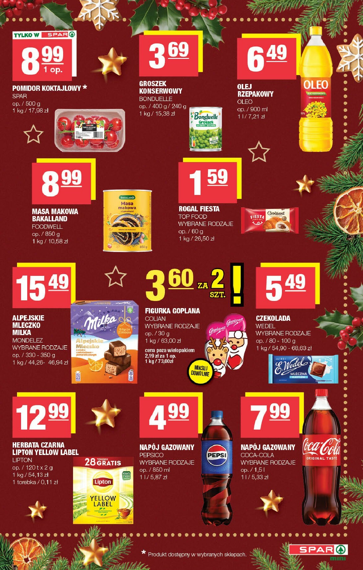 spar - Gazetka SPAR - Mini - ważna od 08.12. do 23.12. - page: 3