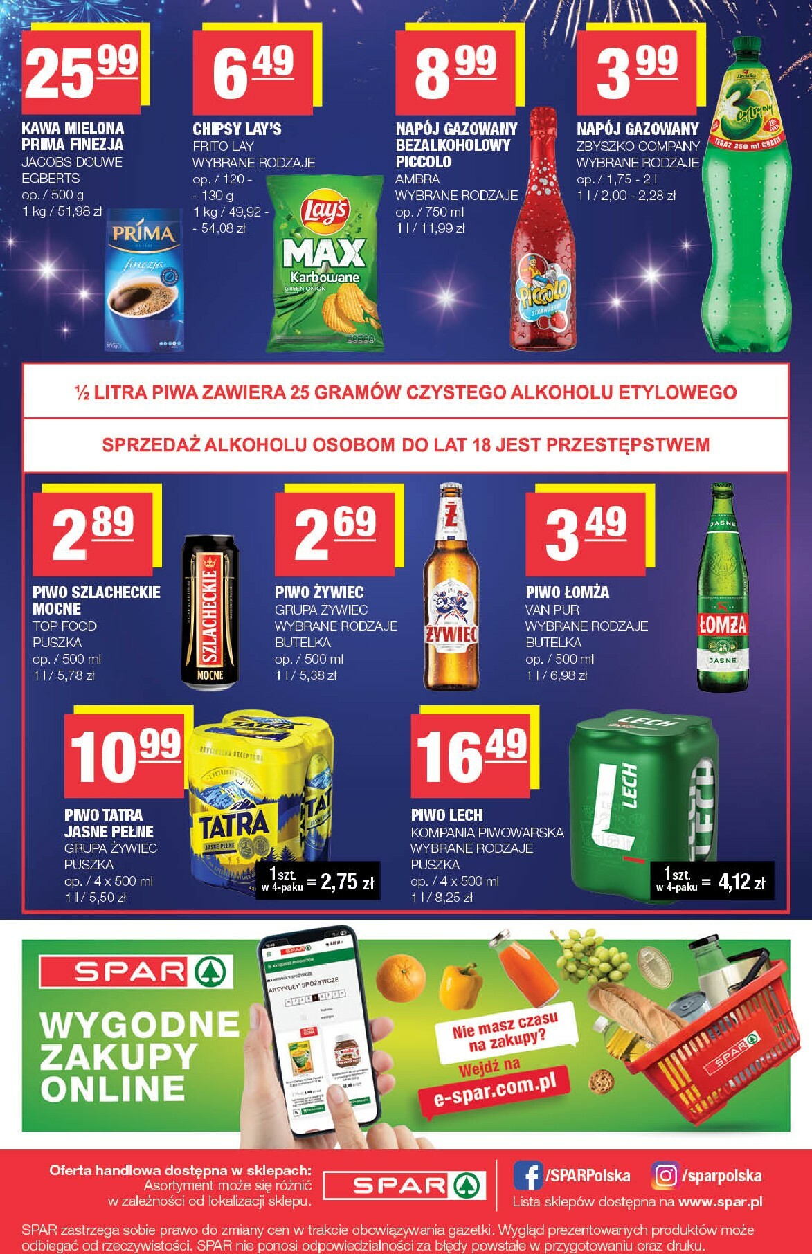 spar - Gazetka SPAR - ważna od 30.12. do 04.01. - page: 4