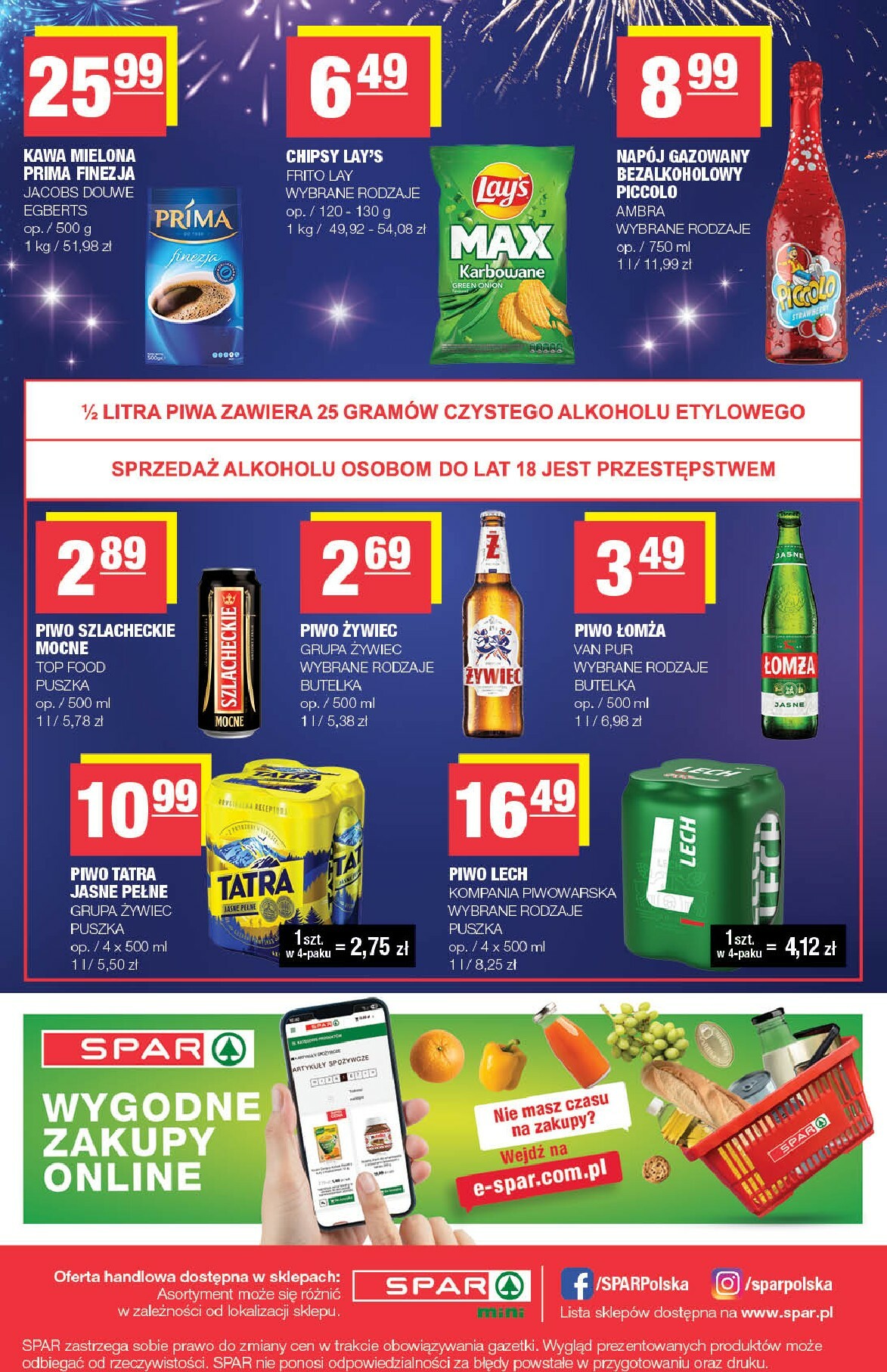 spar - Gazetka SPAR - Mini - ważna od 30.12. do 04.01. - page: 4