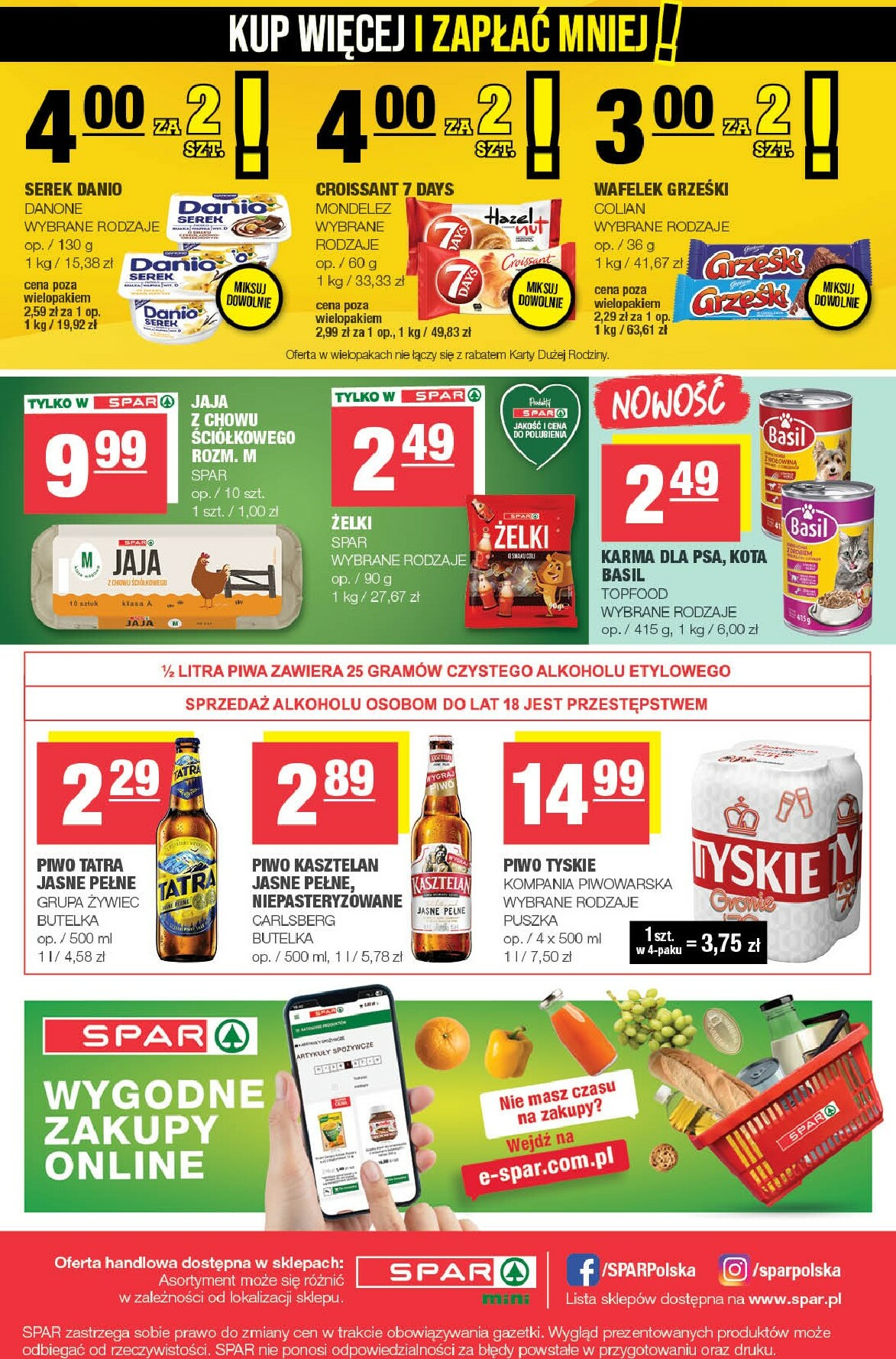 spar - Gazetka SPAR - Mini - ważna od 07.01. do 18.01. - page: 4