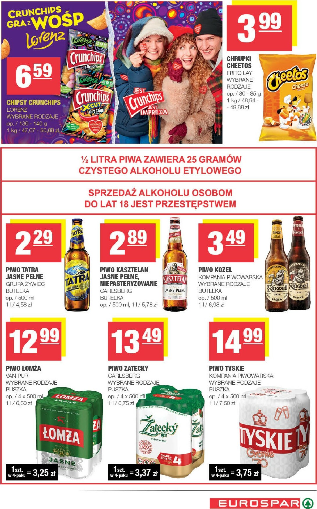 spar - Gazetka EUROSPAR - ważna od 07.01. do 18.01. - page: 15