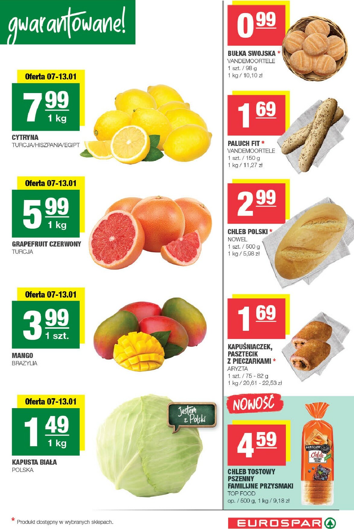 spar - Gazetka EUROSPAR - ważna od 07.01. do 18.01. - page: 3