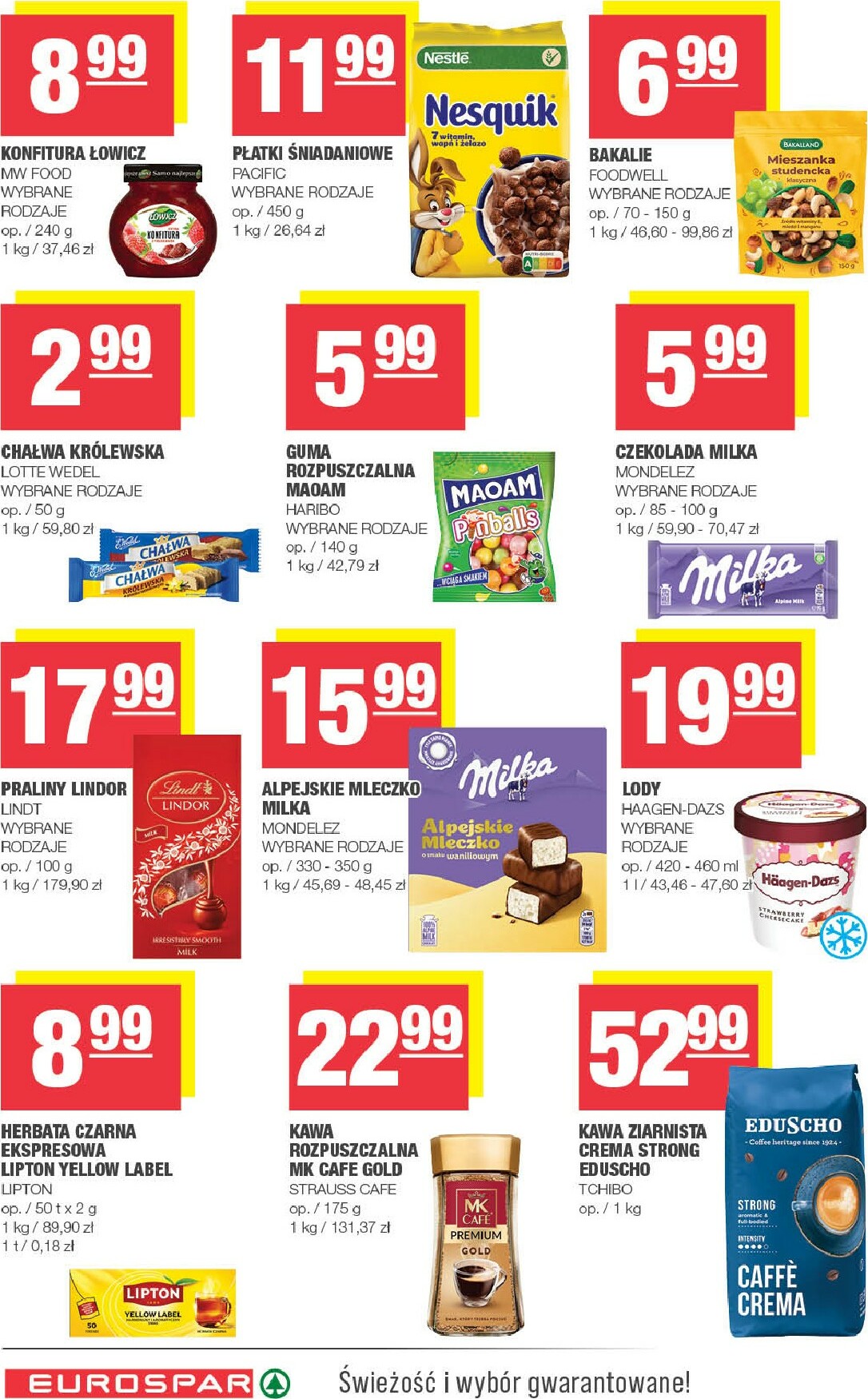 spar - Gazetka EUROSPAR - ważna od 07.01. do 18.01. - page: 12