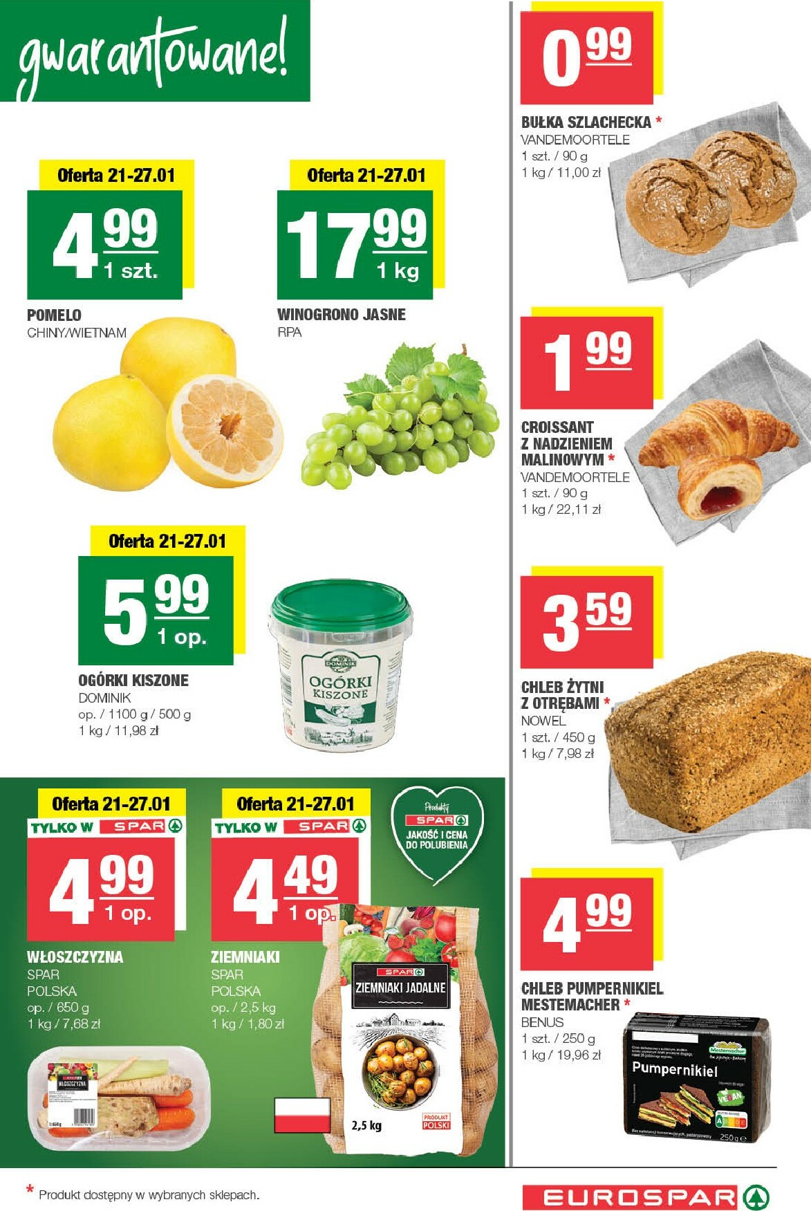 spar - Gazetka EUROSPAR - ważna od 21.01. do 01.02. - page: 3
