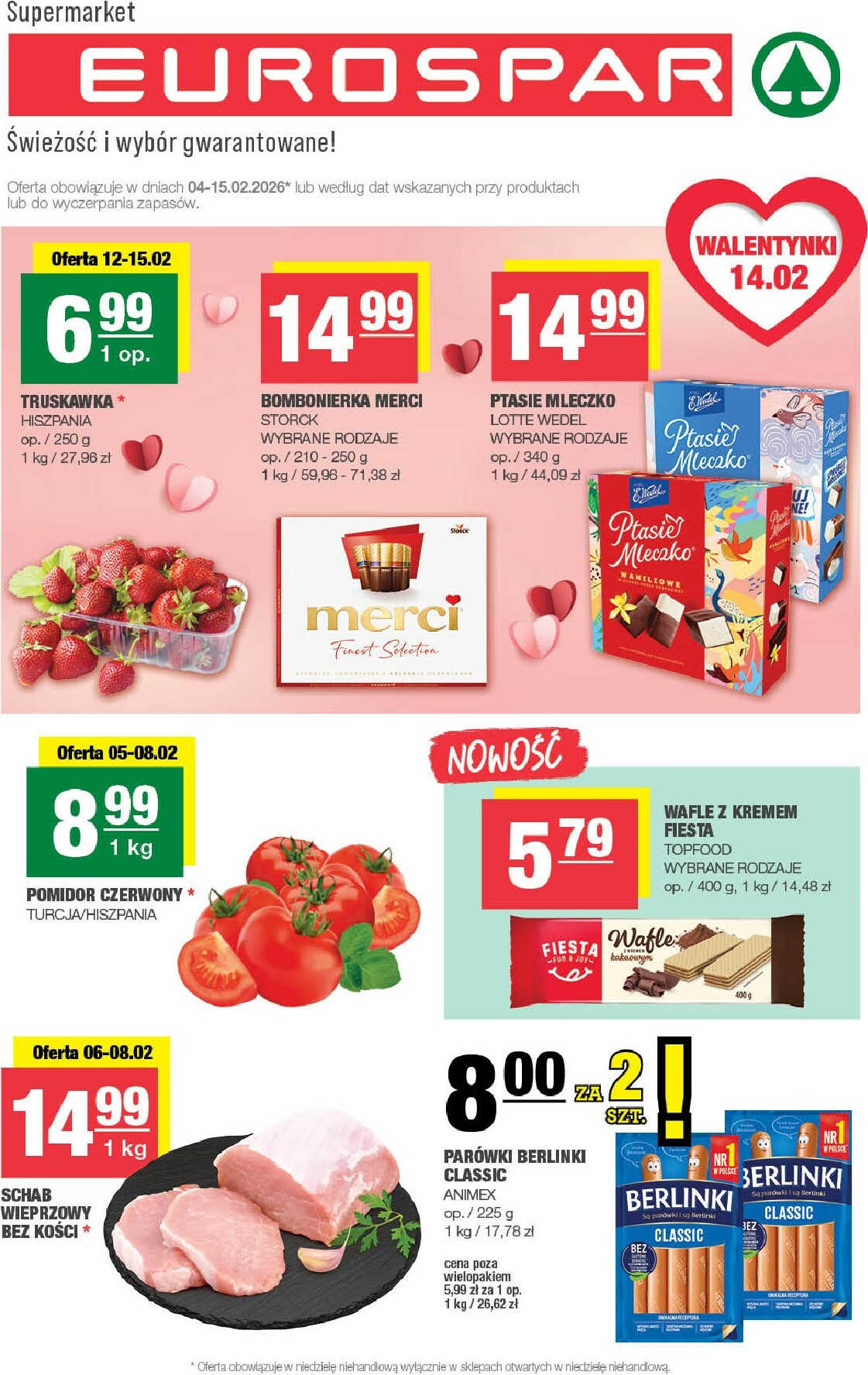 spar - Gazetka EUROSPAR - ważna od 04.02.2026 do 15.02.2026 - page: 1